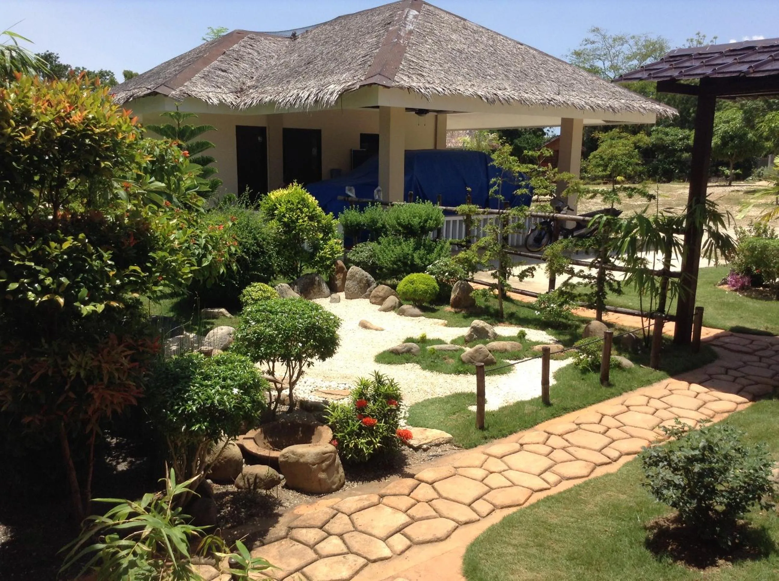 Garden view in Adayo Cove Resort