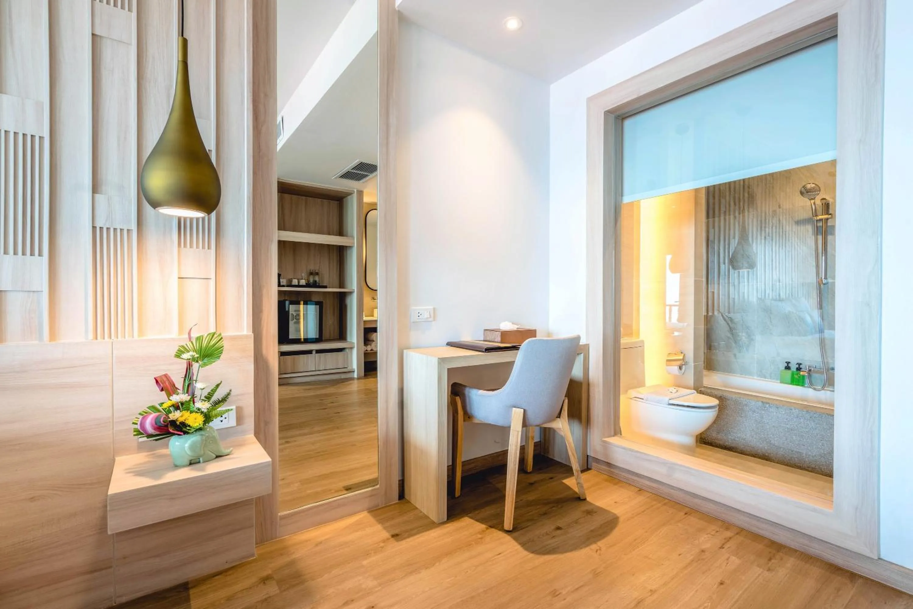 Seating area in Namaka Resort Kamala