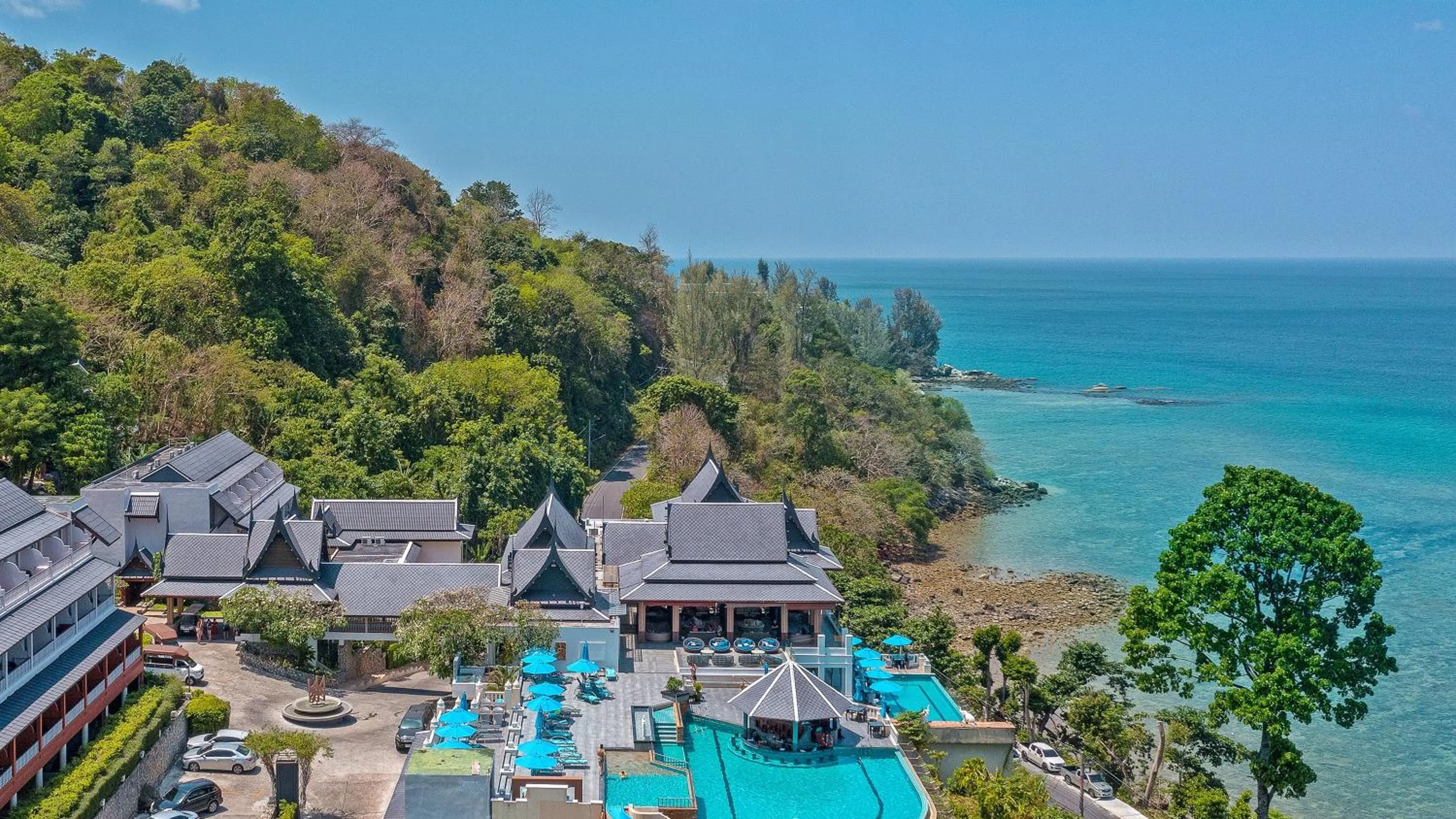 Bird's eye view in Namaka Resort Kamala