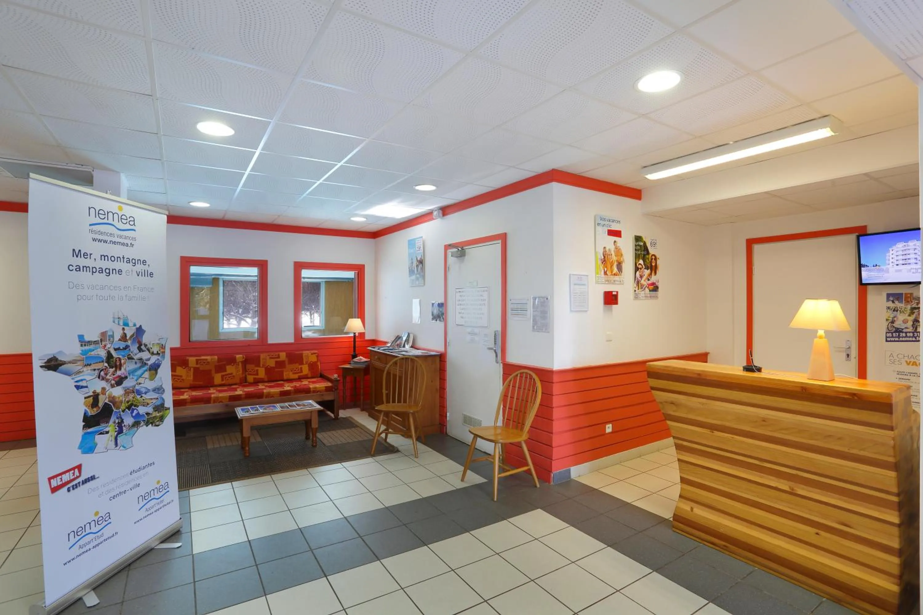 Lobby or reception in Résidence Goélia Les Balcons d'Ax