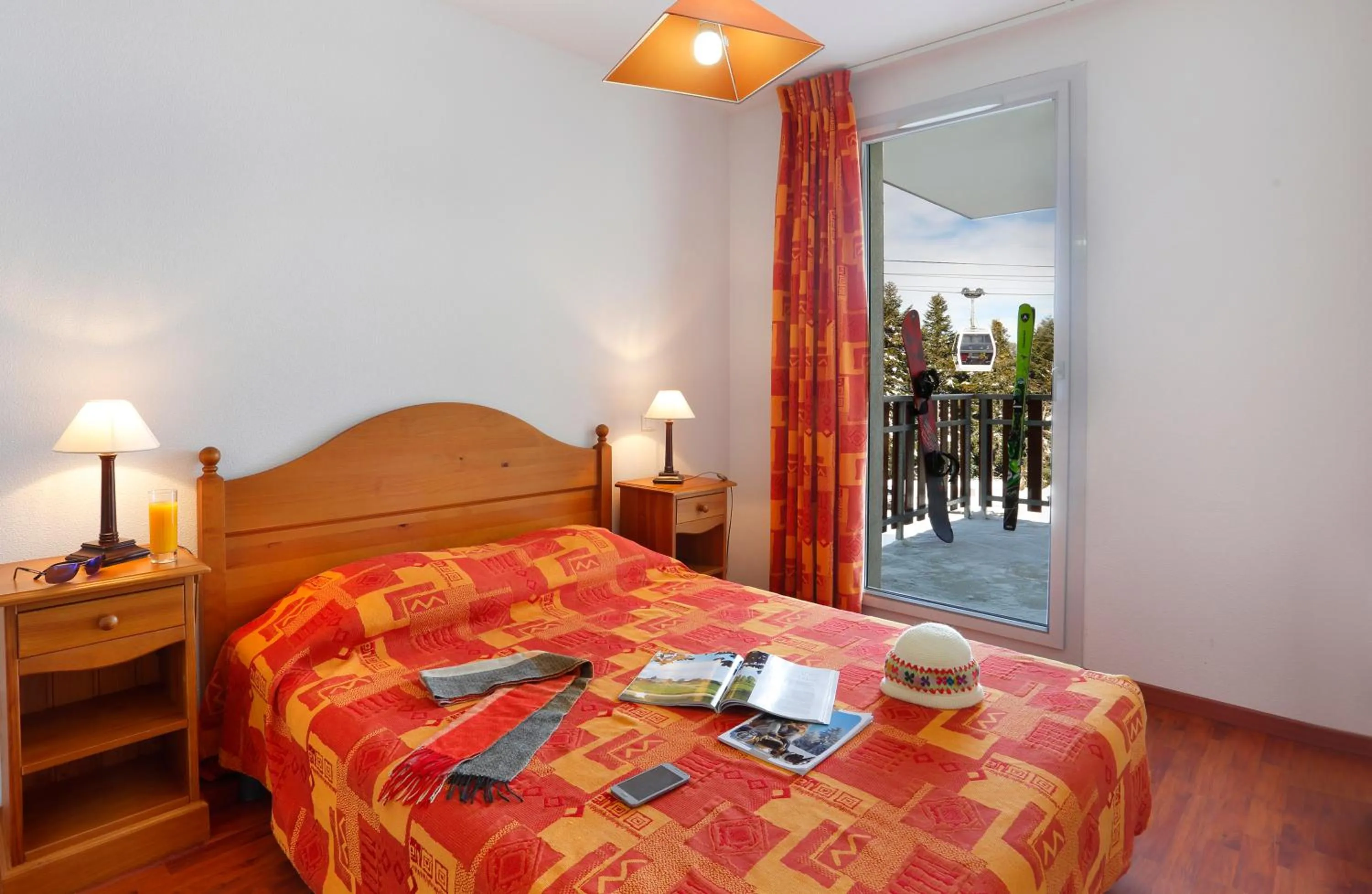 Bed in Résidence Goélia Les Balcons d'Ax