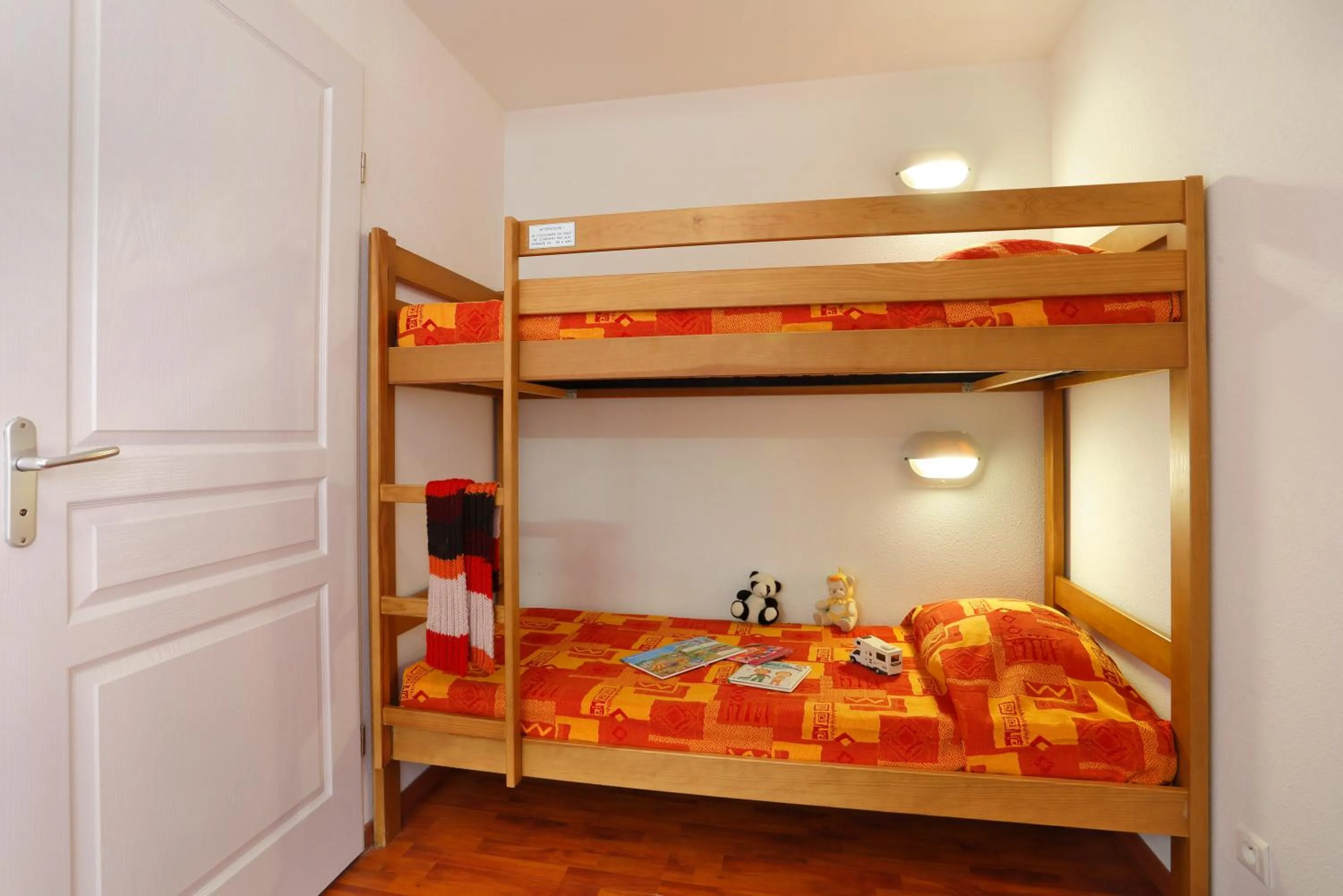 Bedroom in Résidence Goélia Les Balcons d'Ax