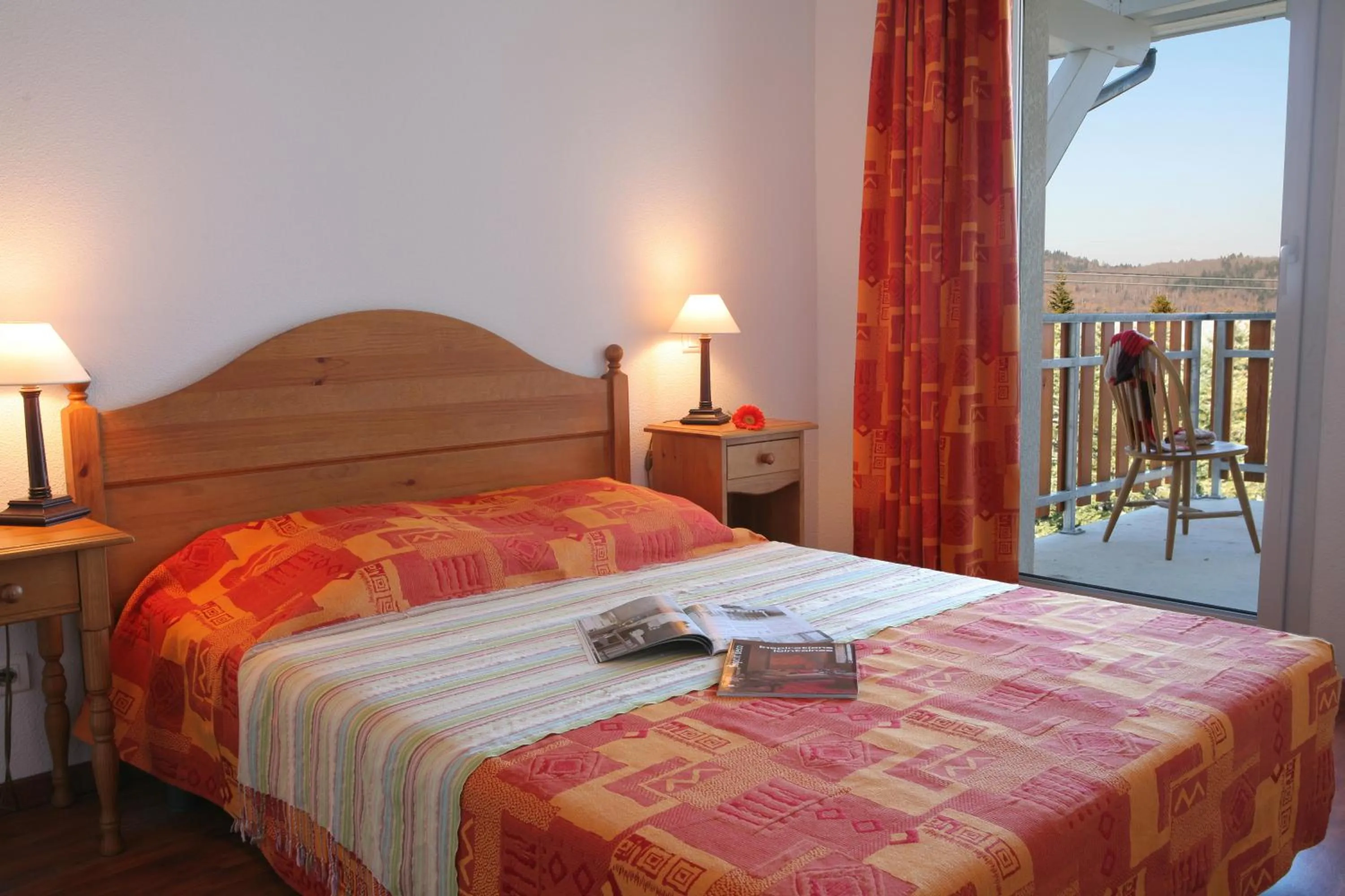 Balcony/Terrace in Résidence Goélia Les Balcons d'Ax