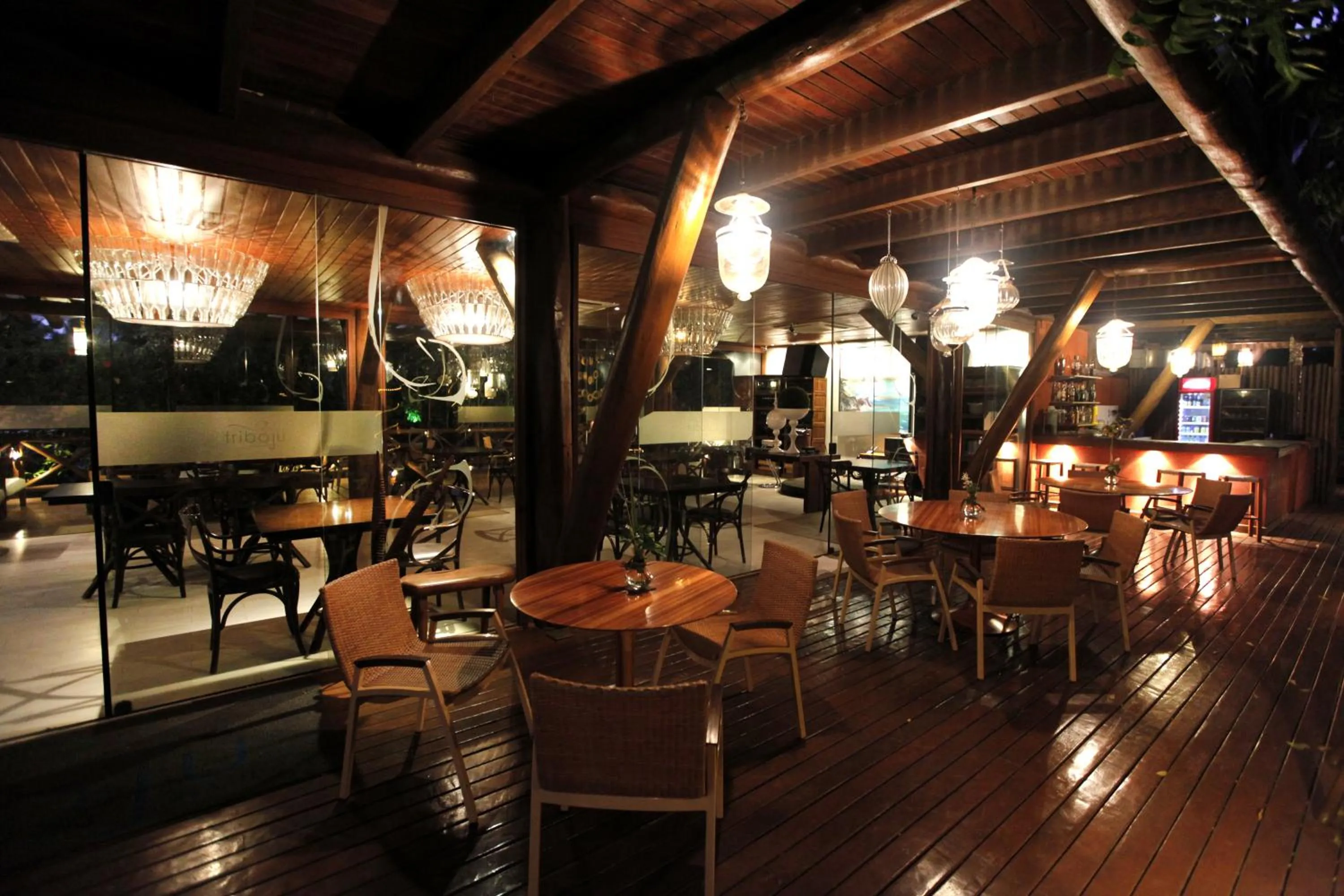 Restaurant/places to eat in Pousada Triboju