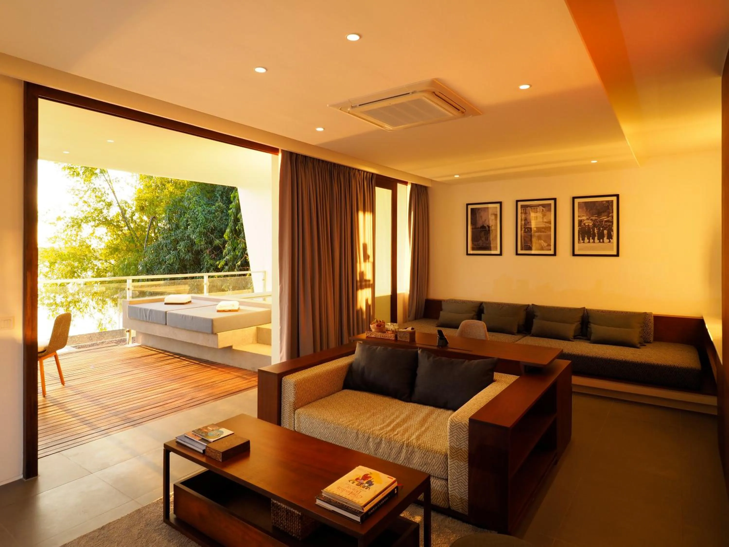 Living room in The Bale Phnom Penh by LifestyleRetreats