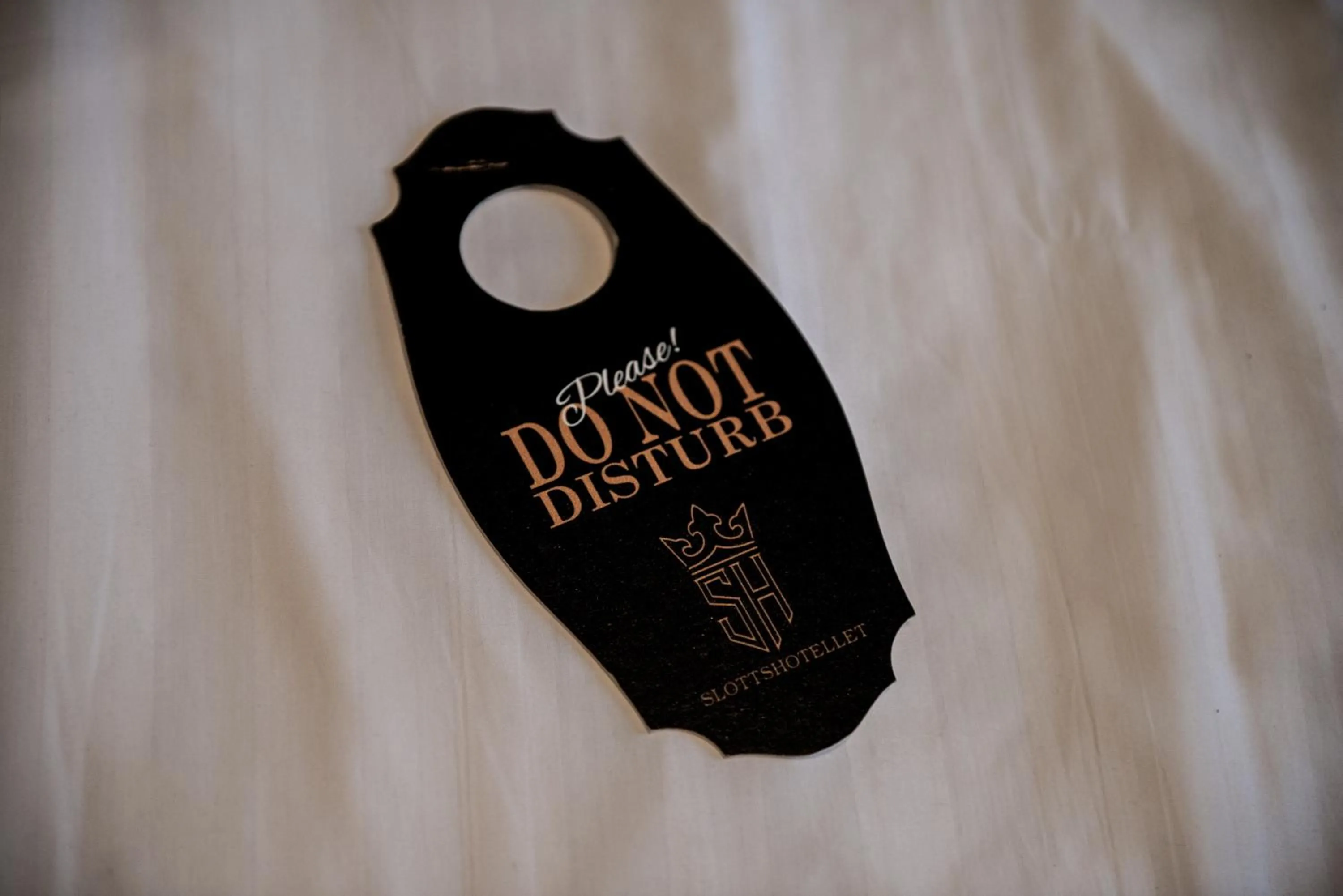 Logo/Certificate/Sign in Slottshotellet Annex