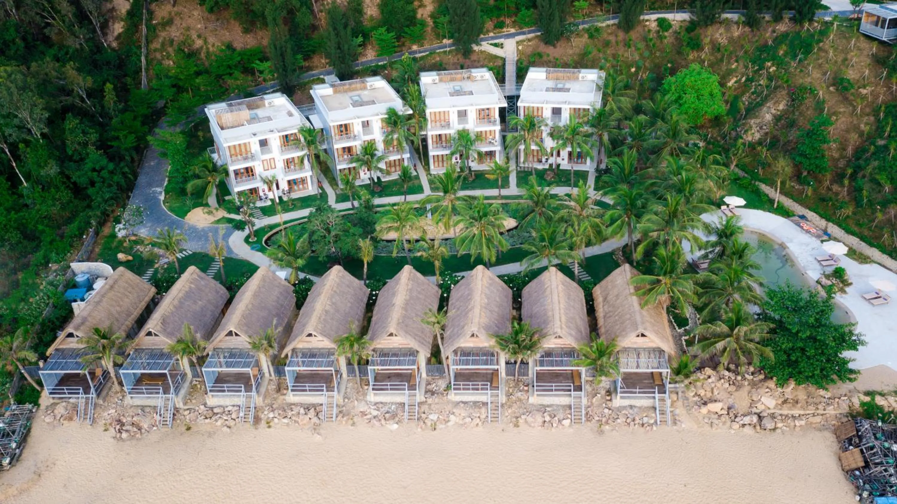 Bird's eye view in Casa Marina Resort