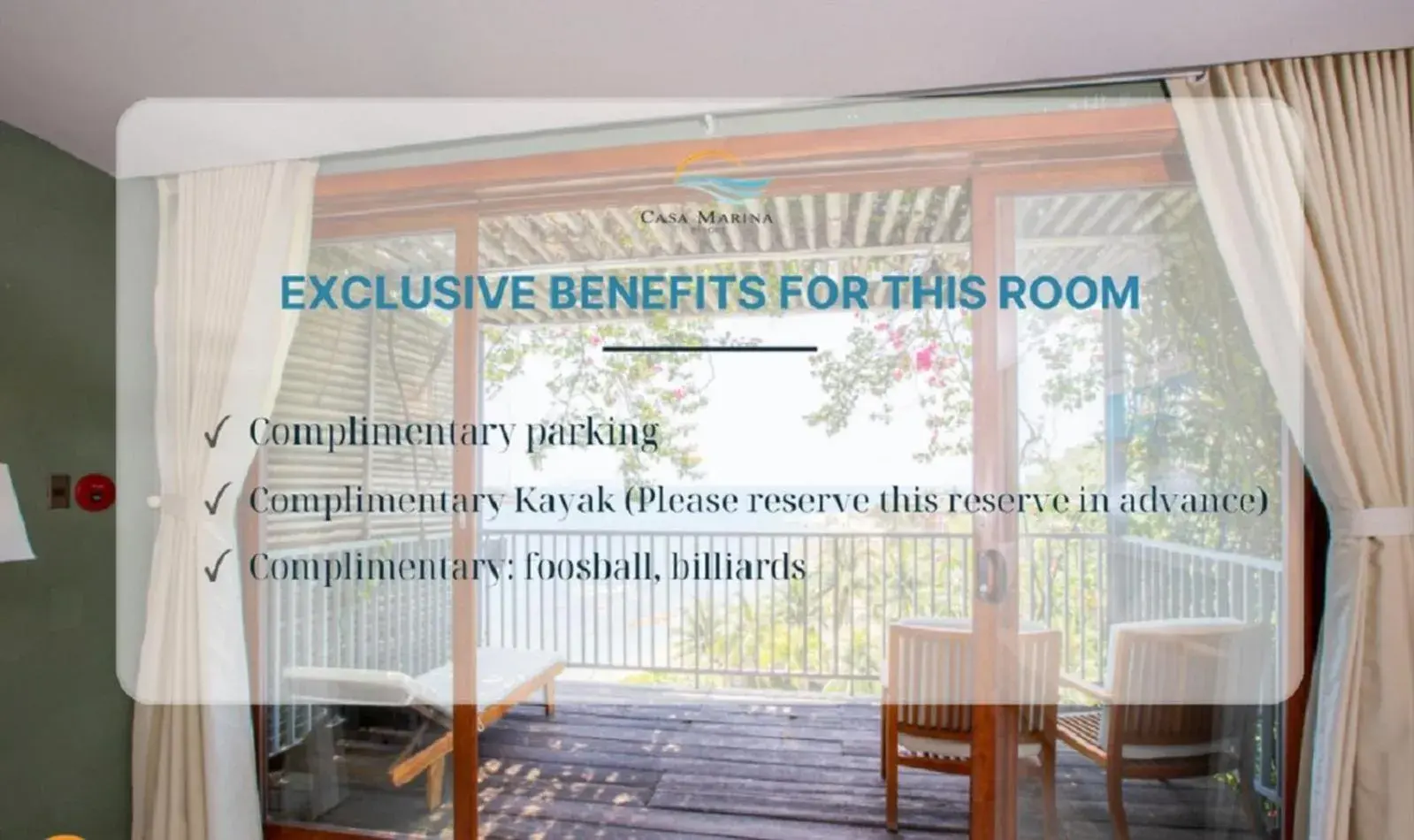 Luxury King Room in Casa Marina Resort Luxury King Room in Casa Marina Resort