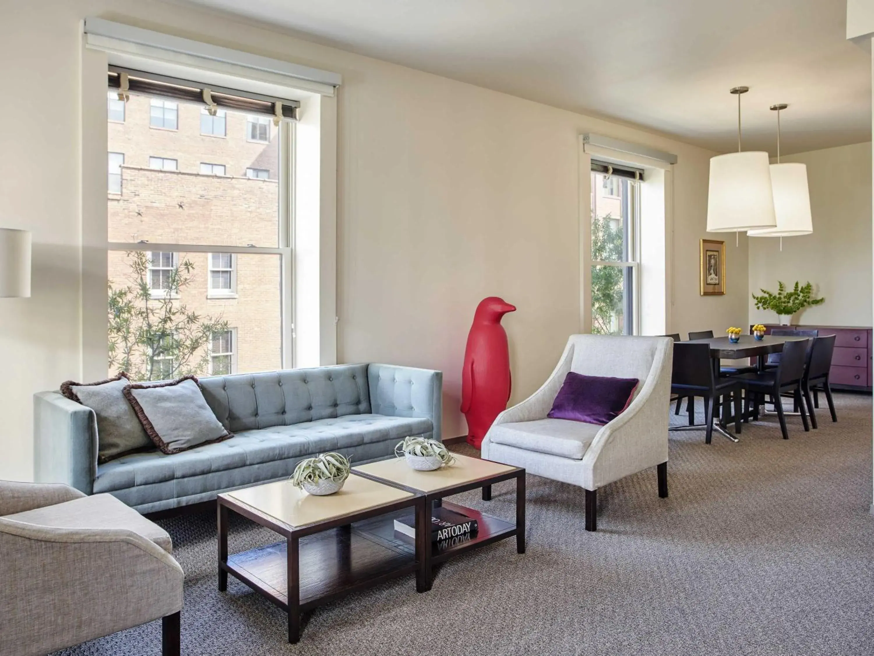 Corner Suite in 21c Museum Hotel Louisville Corner Suite in 21c Museum Hotel Louisville