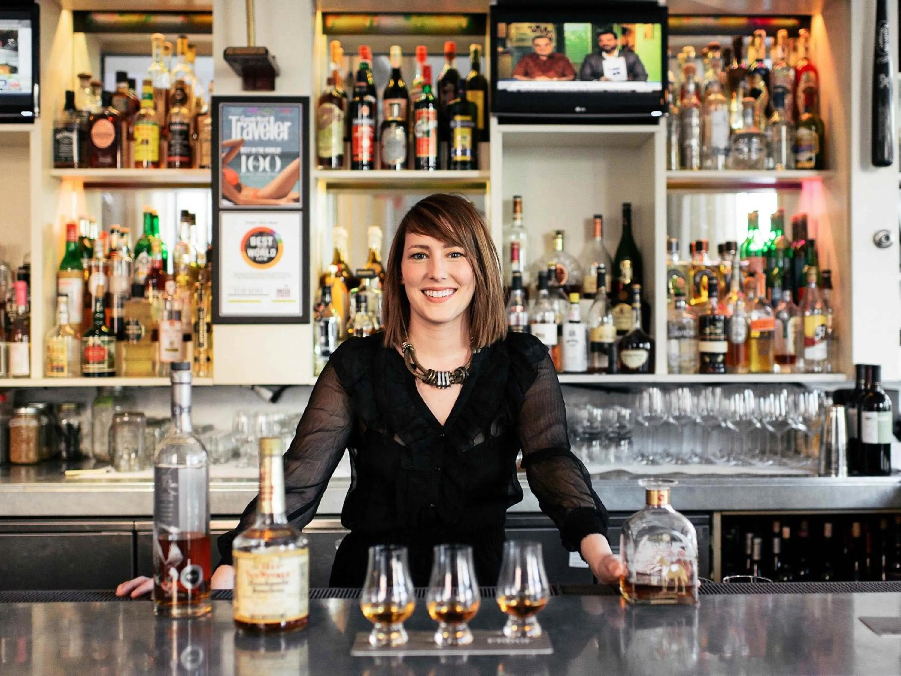 Lounge or bar in 21c Museum Hotel Louisville