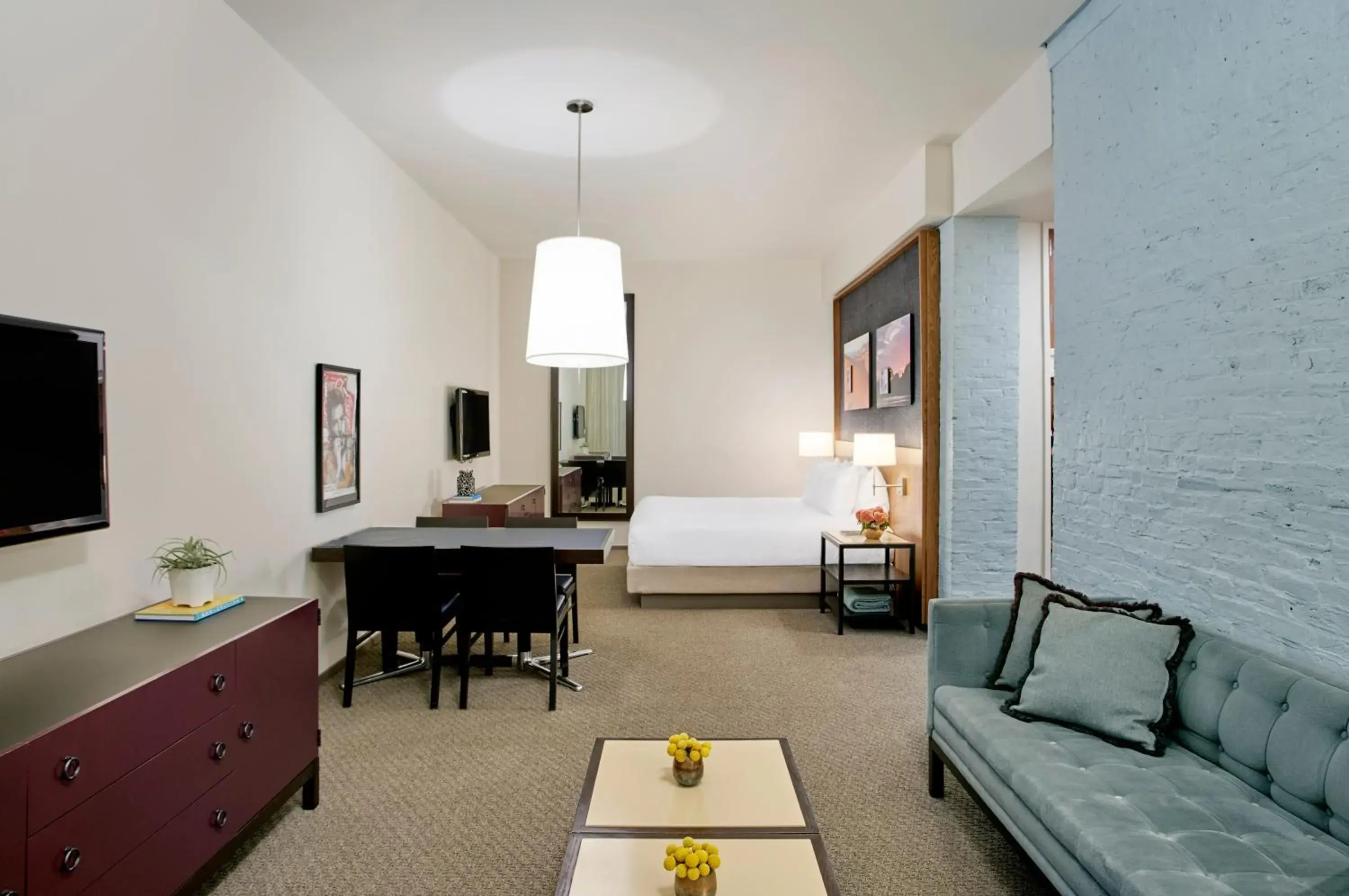 Atrium Suite in 21c Museum Hotel Louisville Atrium Suite in 21c Museum Hotel Louisville