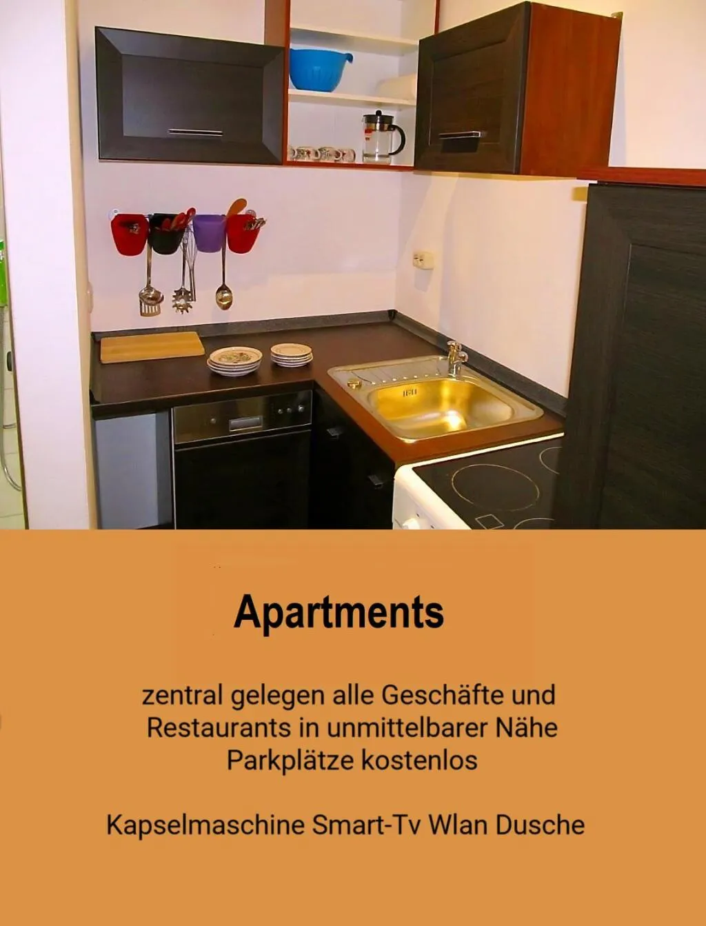 kitchen in Zum Treppche Hotel Garni