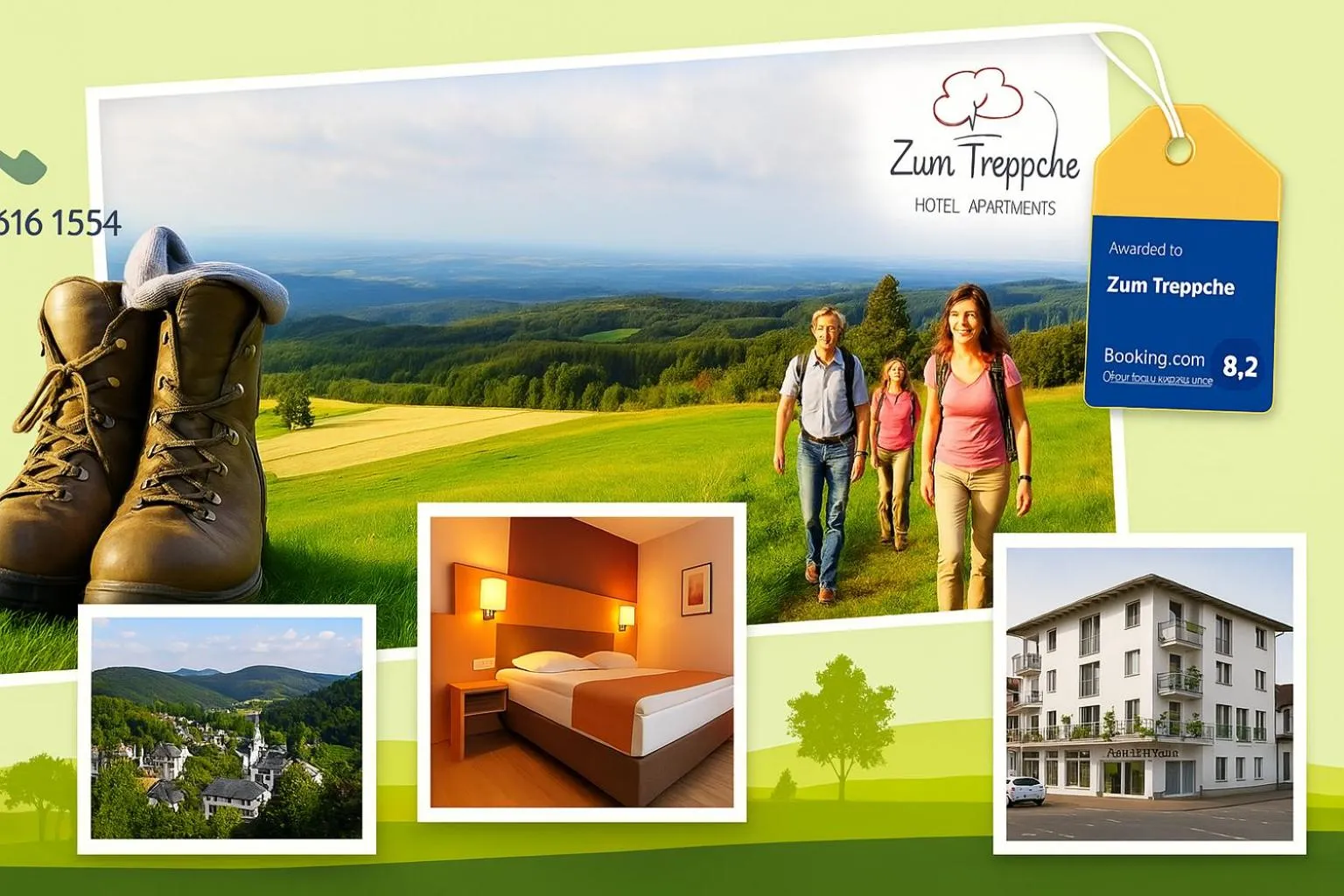 Property building in Zum Treppche Hotel Garni