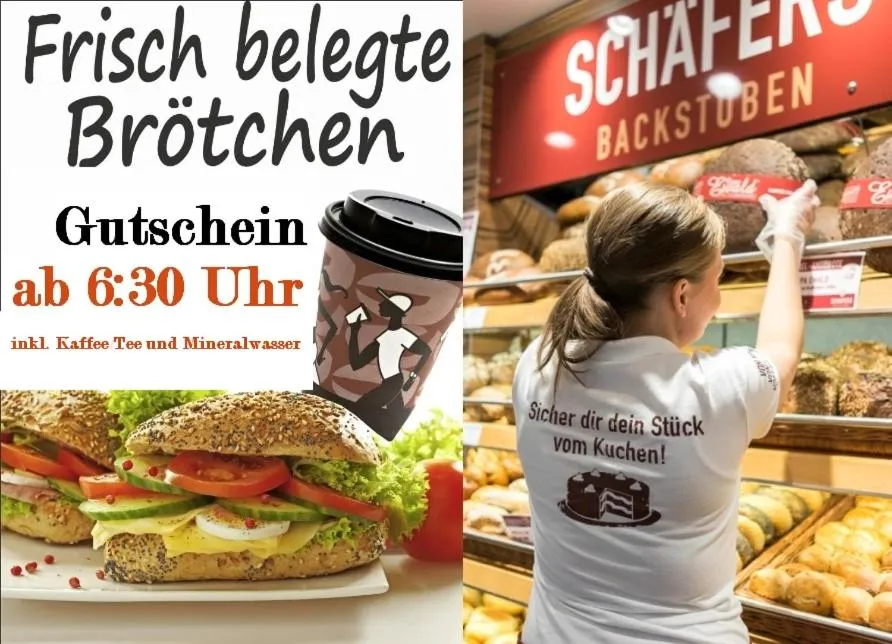 Breakfast in Zum Treppche Hotel Garni