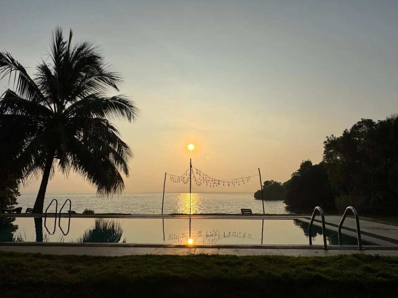 Garden view in Nico Lagoon Hotel
