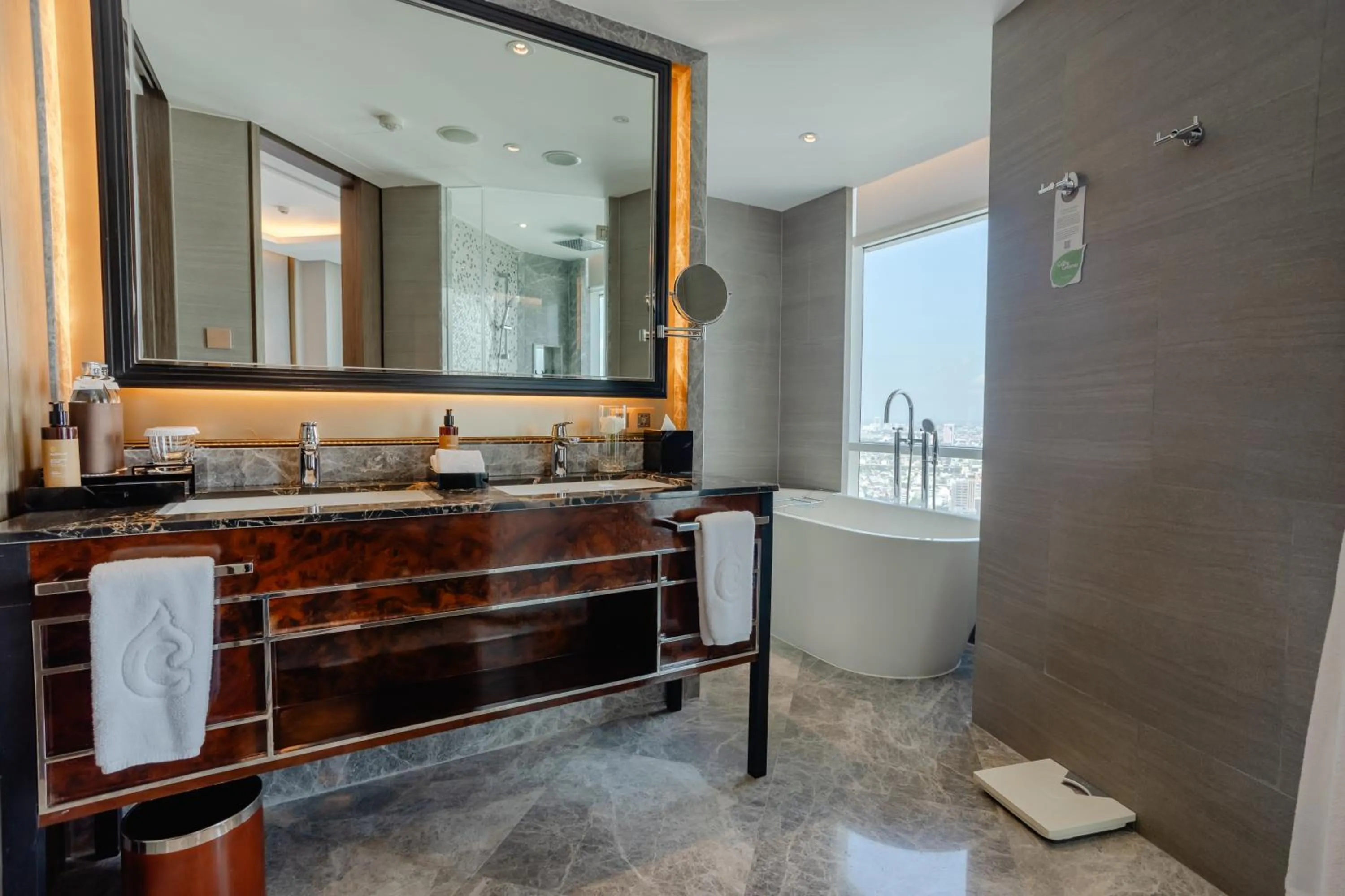 Bathroom in Centara Grand At CentralWorld