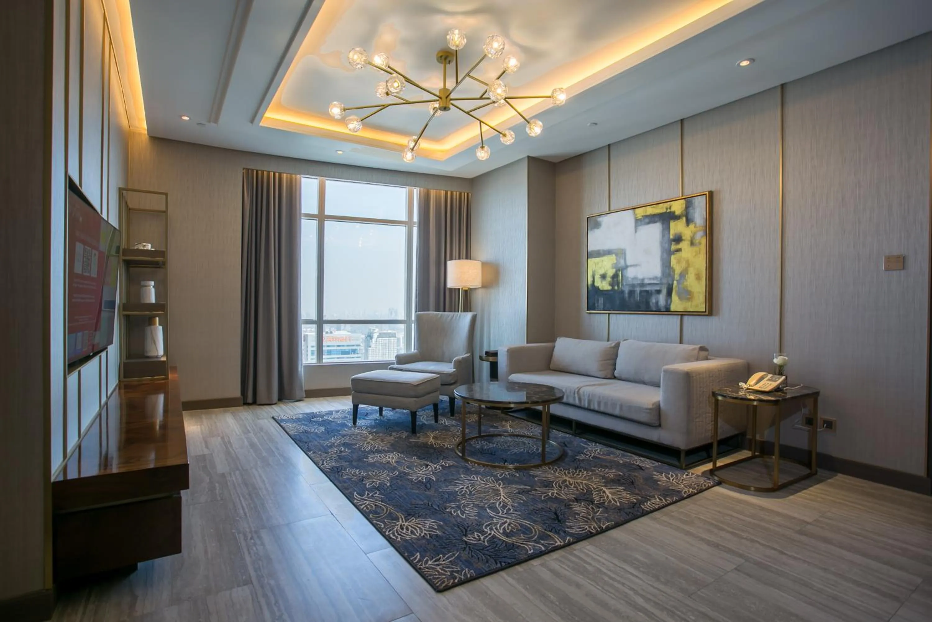 Living room in Centara Grand At CentralWorld