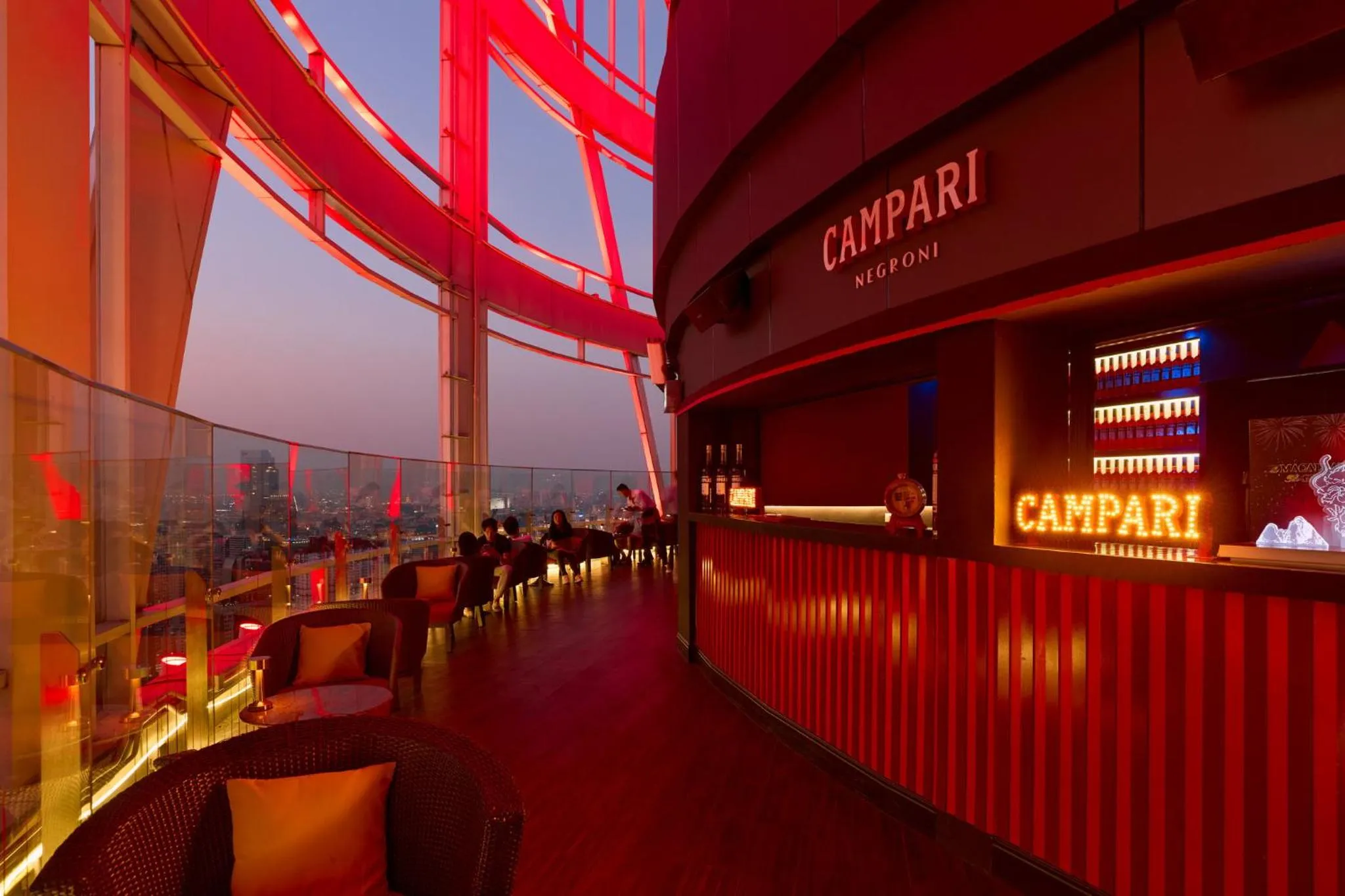 Lounge or bar in Centara Grand At CentralWorld