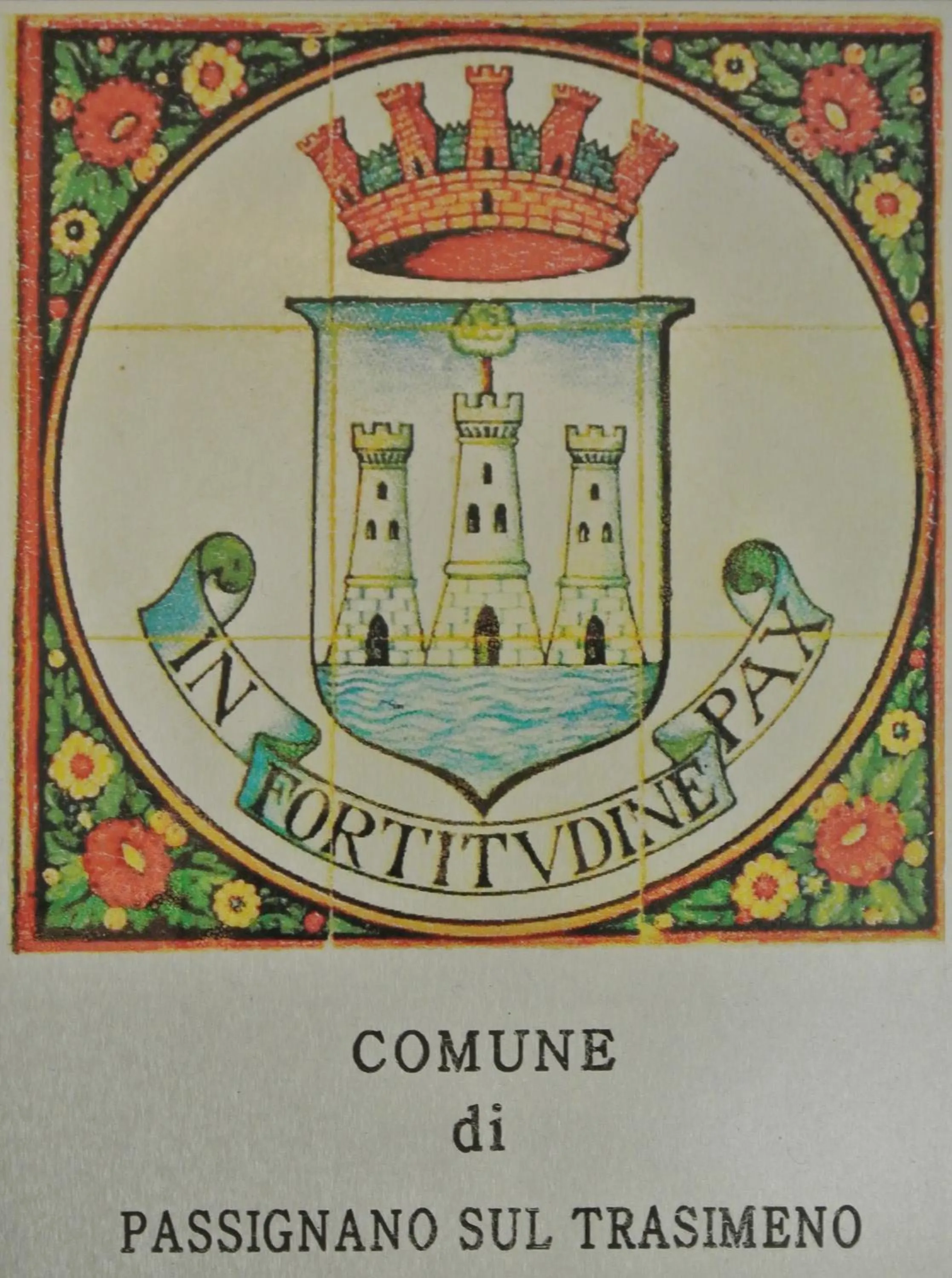 Decorative detail in Hotel Trasimeno