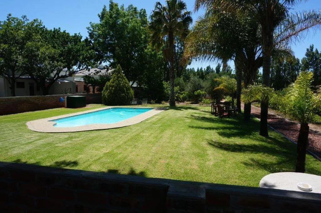 Swimming pool in Long Acres Cottages