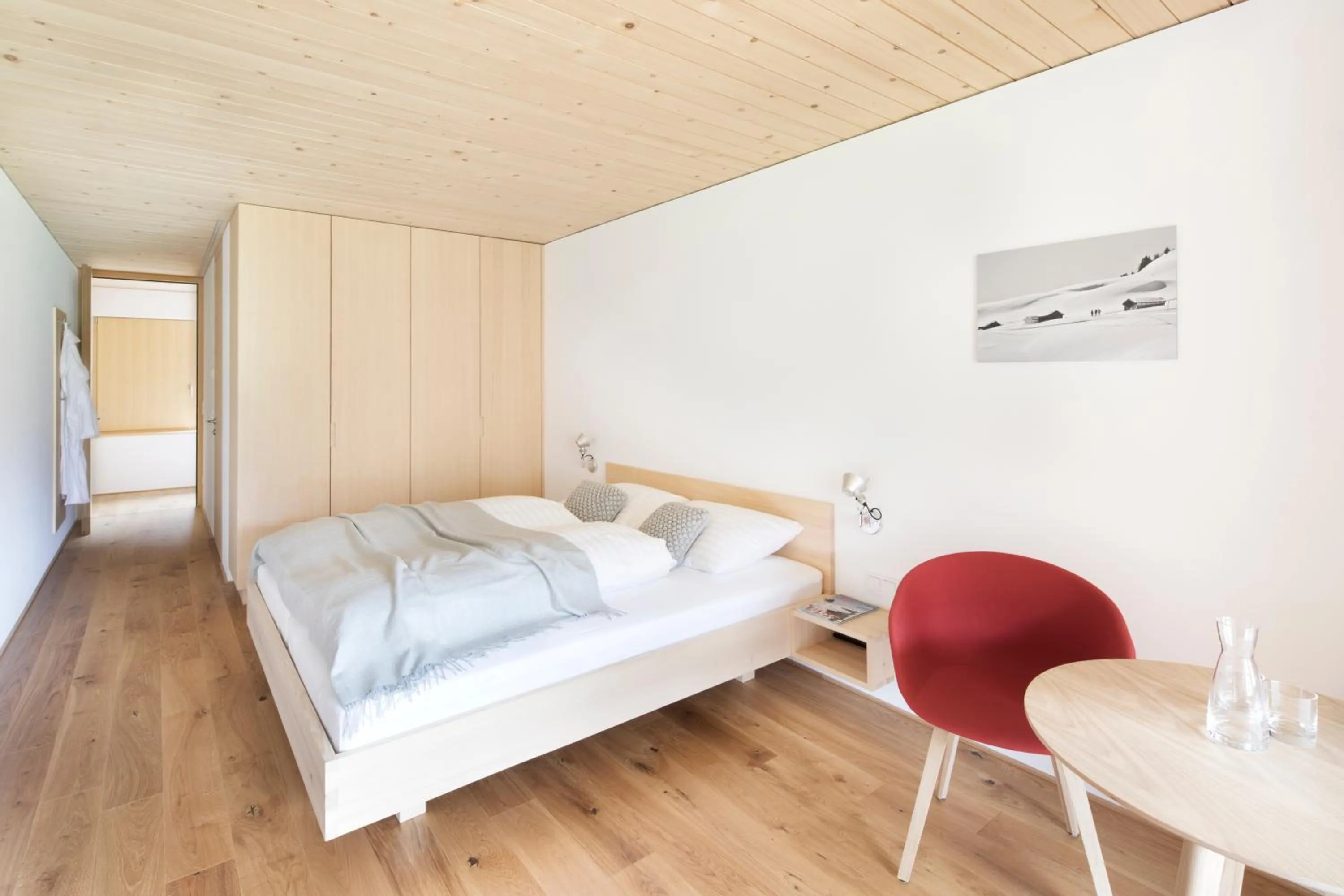 Bed in Hotel Tannahof