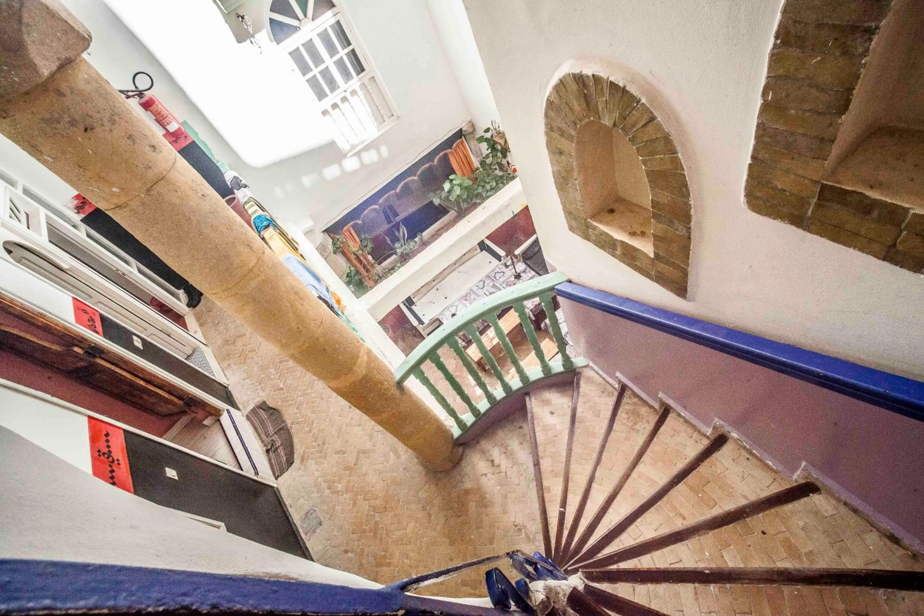 Decorative detail in Essaouira Youth Hostel & Social Travel