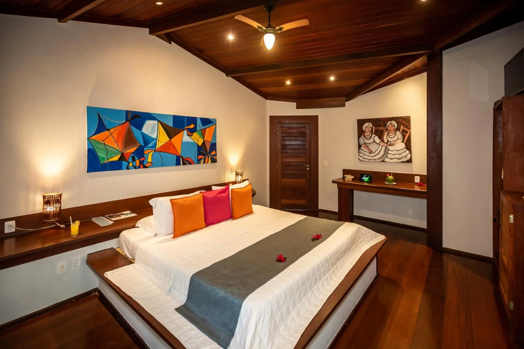 Bed in Sombra e Água Fresca Floresta