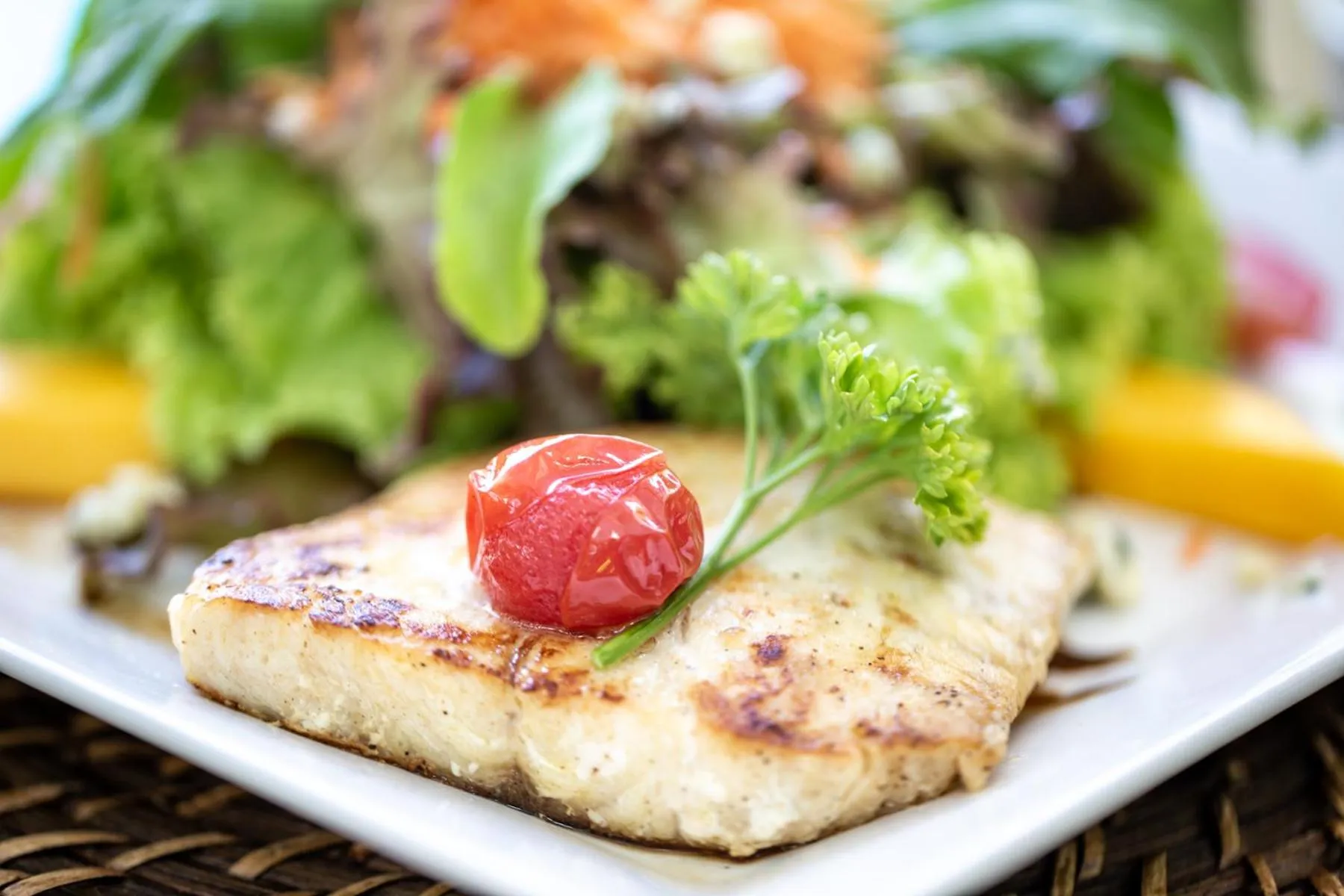 Food close-up in Sombra e Água Fresca Floresta