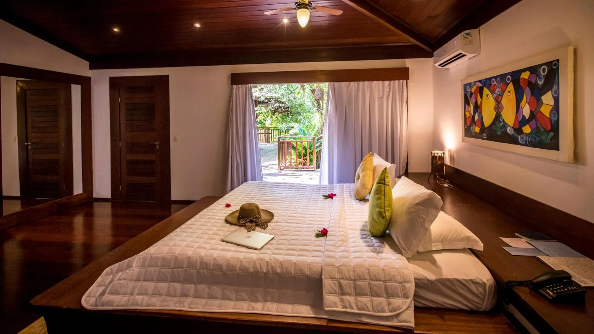 Bed in Sombra e Água Fresca Floresta