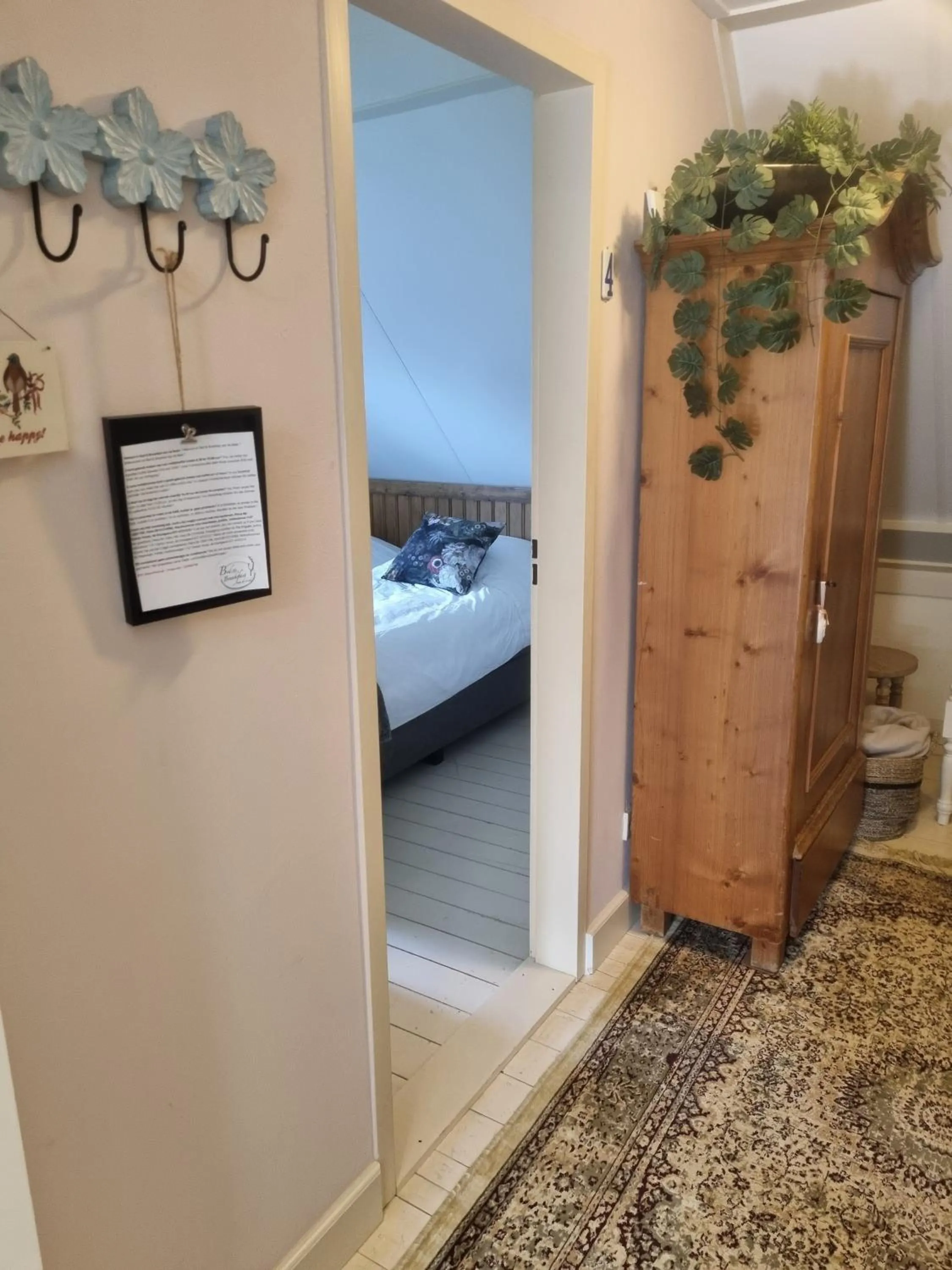 Bedroom, Bed in Bed & Breakfast aan de Beek