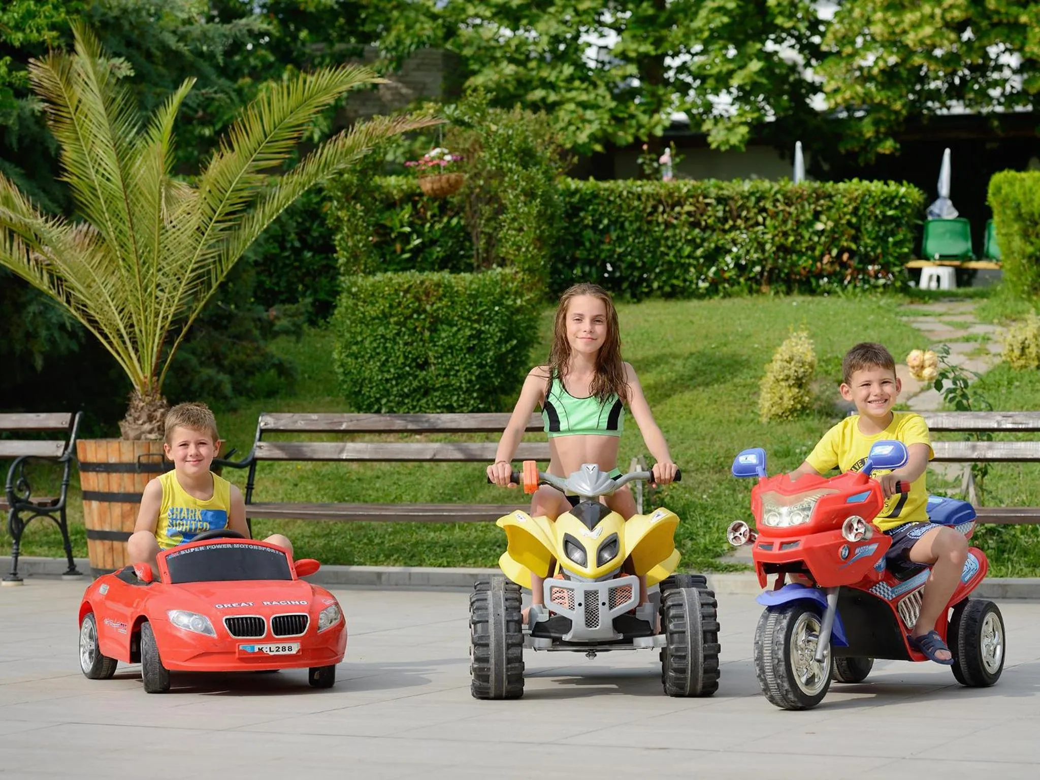 Garden in Augusta SPA Hotel