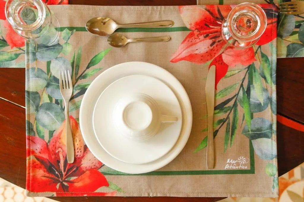 Decorative detail in Pousada Mar Atlântico