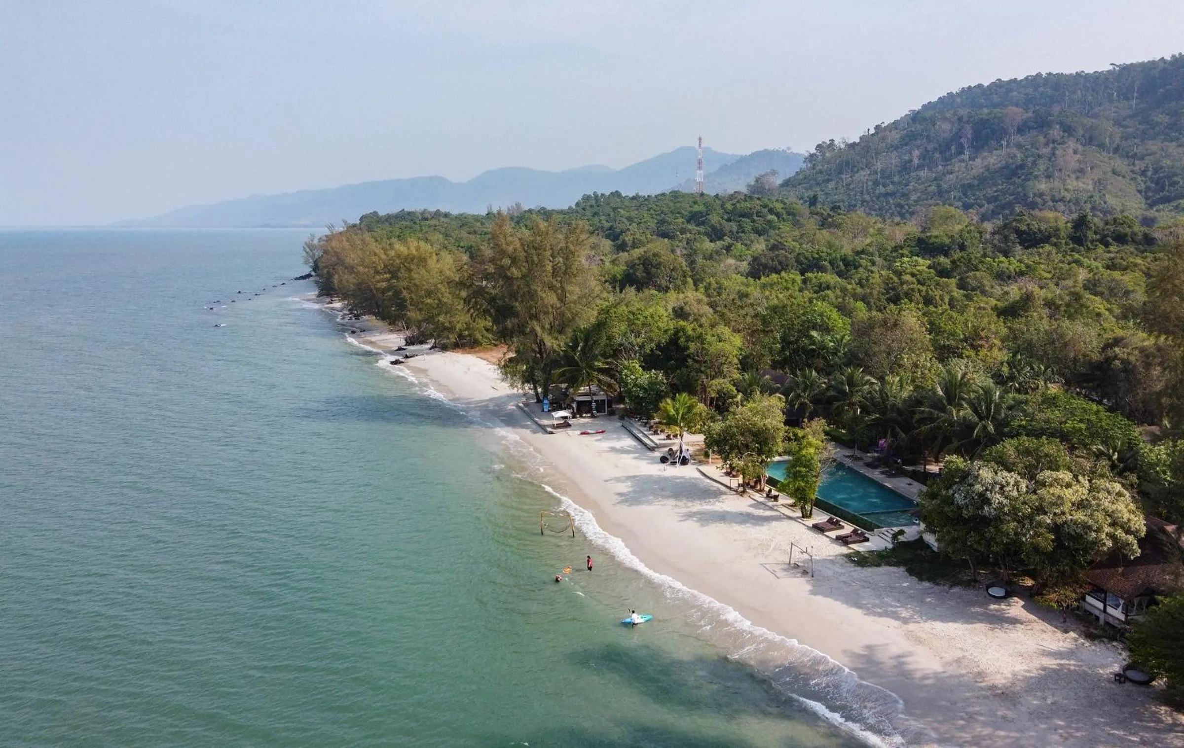 Beach in Centara Chaan Talay Resort And Villas Trat