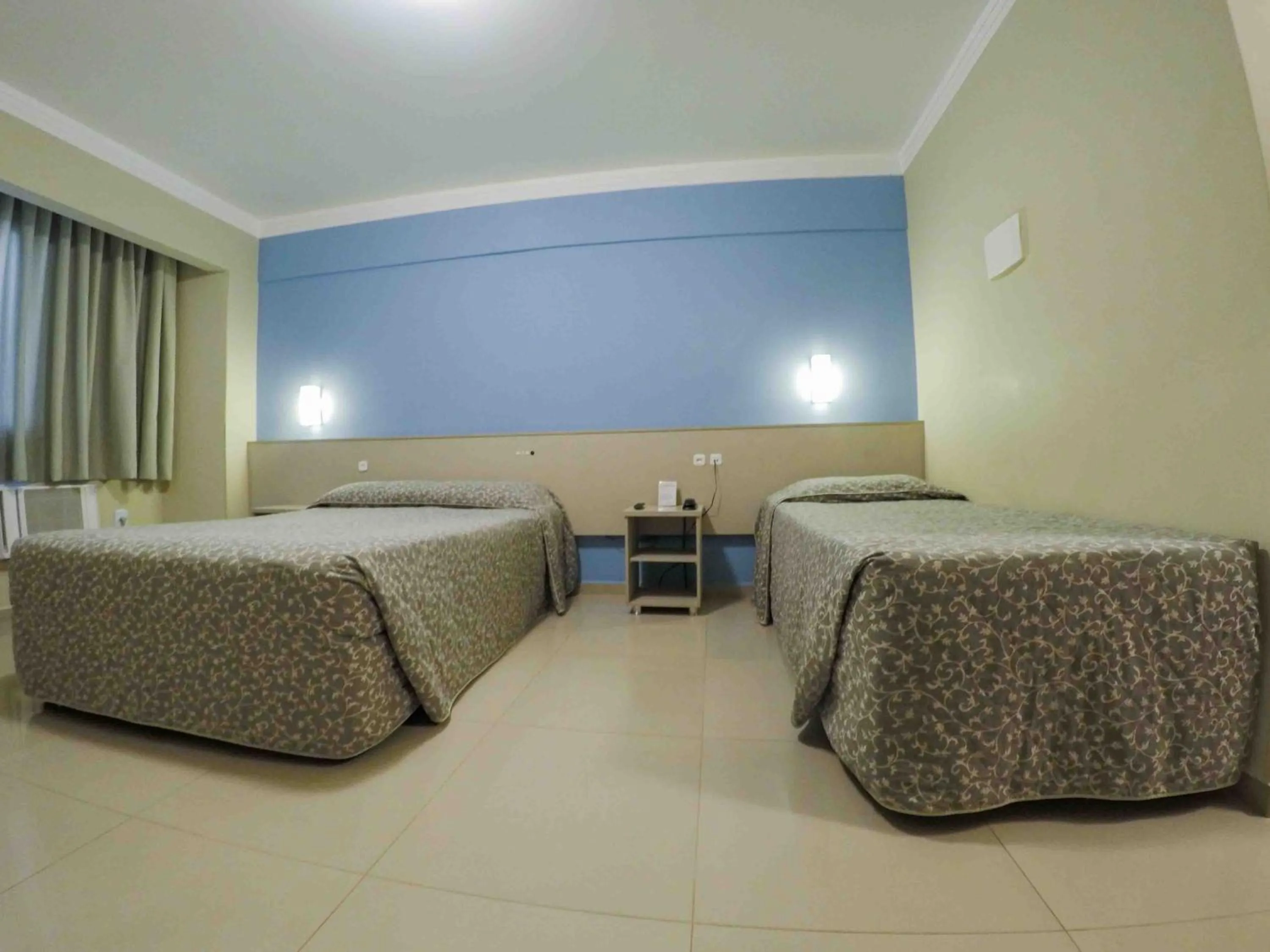 Bed in Hotel Vieiras