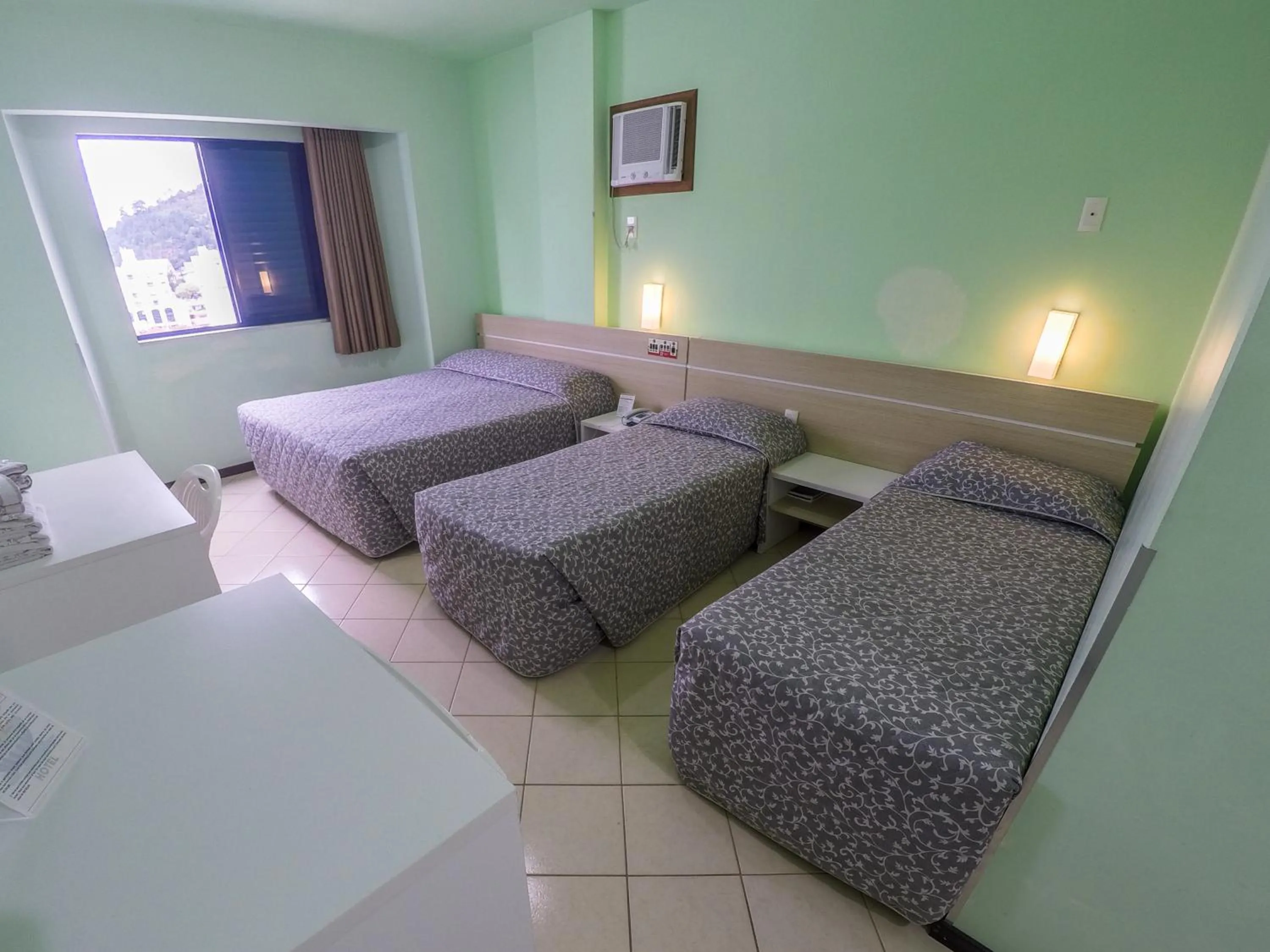 Bed in Hotel Vieiras