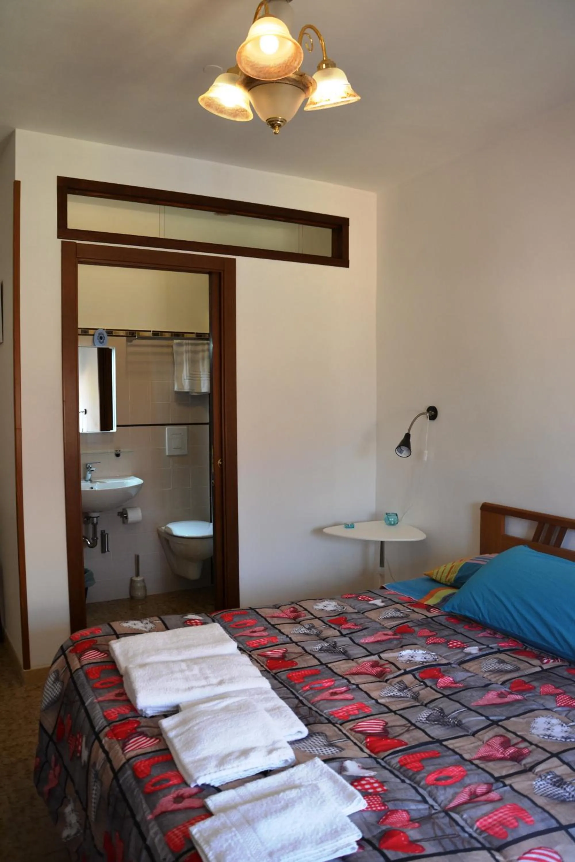 Bed in B&B CASA CRISTALLO