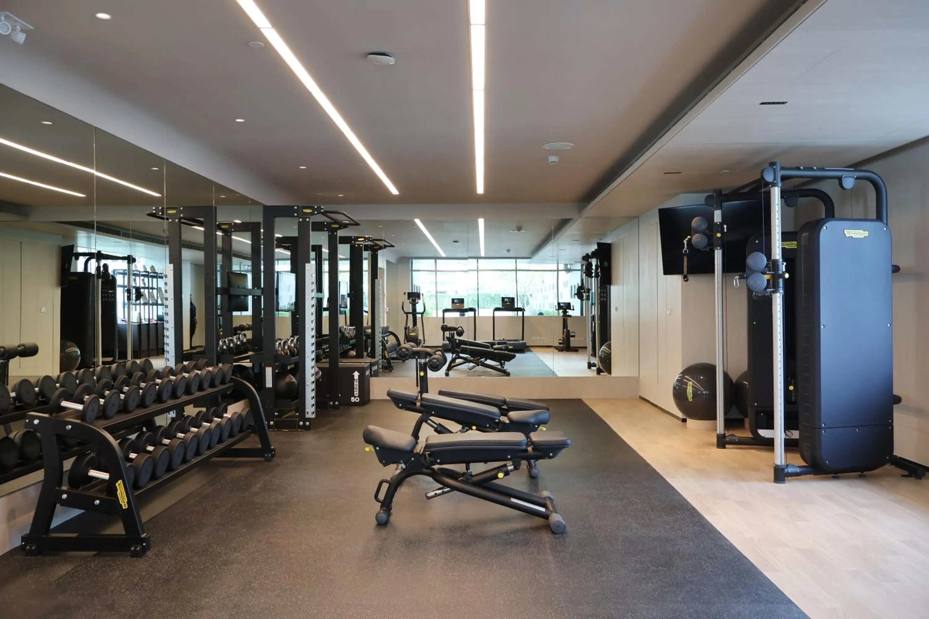 Fitness centre/facilities in DoubleTree by Hilton Bangkok Ploenchit