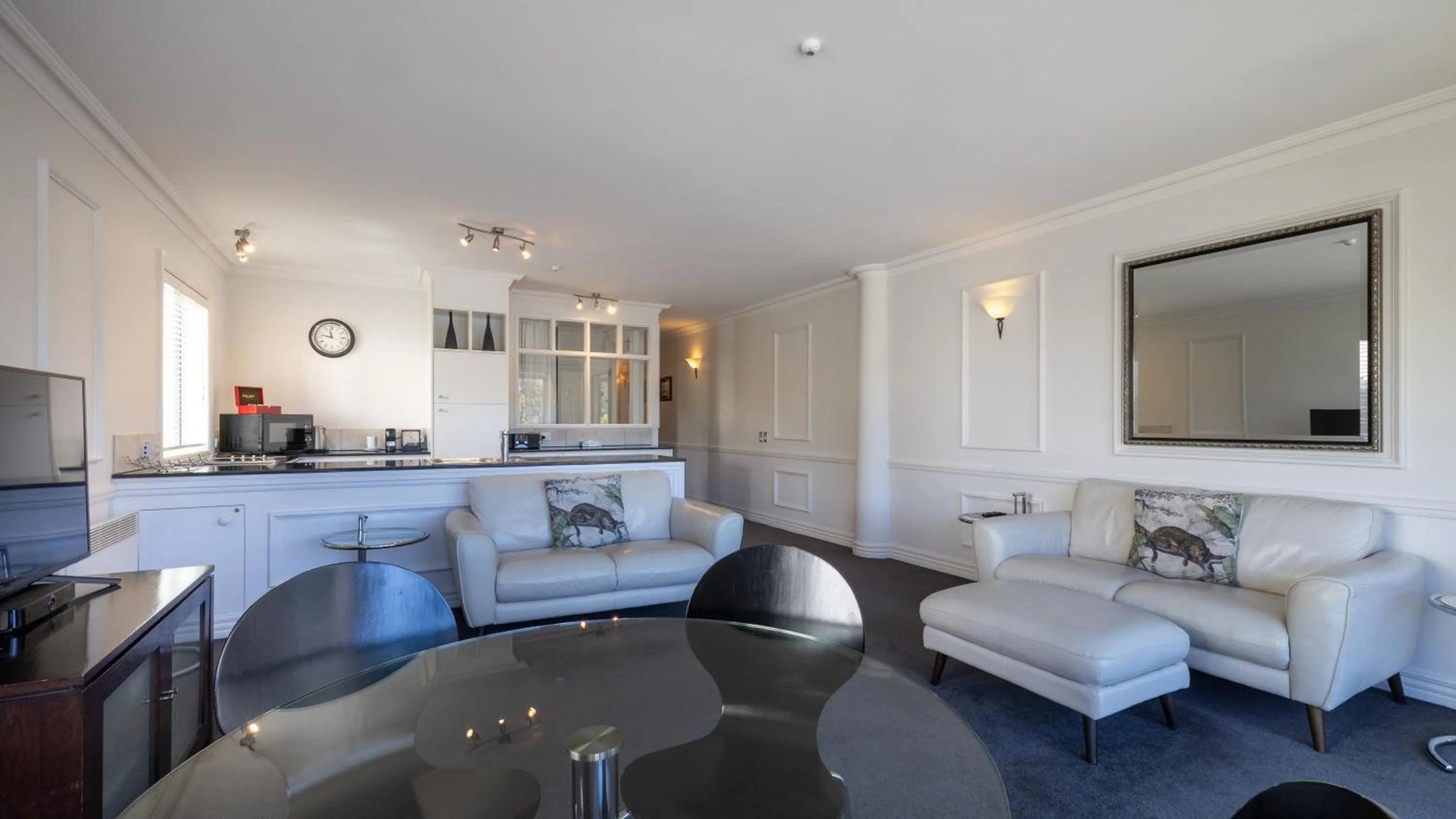 Dining area in The Waterfront