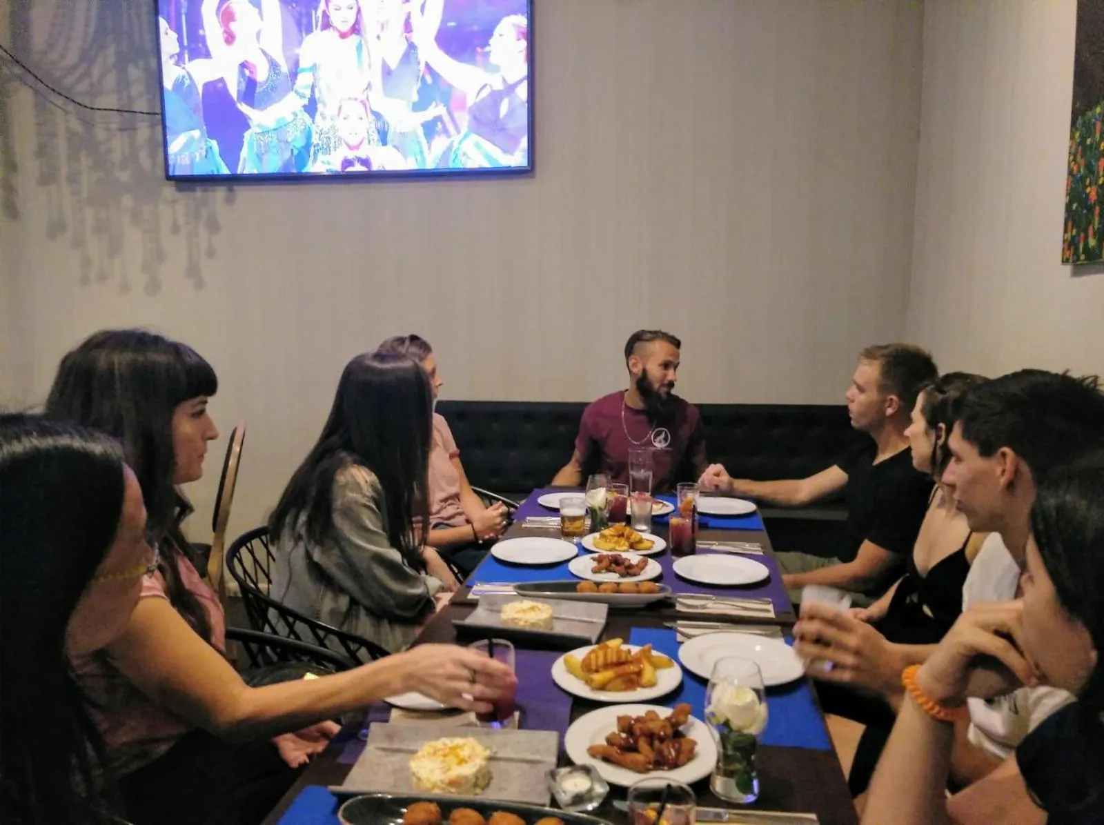 Evening entertainment in 2060 The Newton Hostel