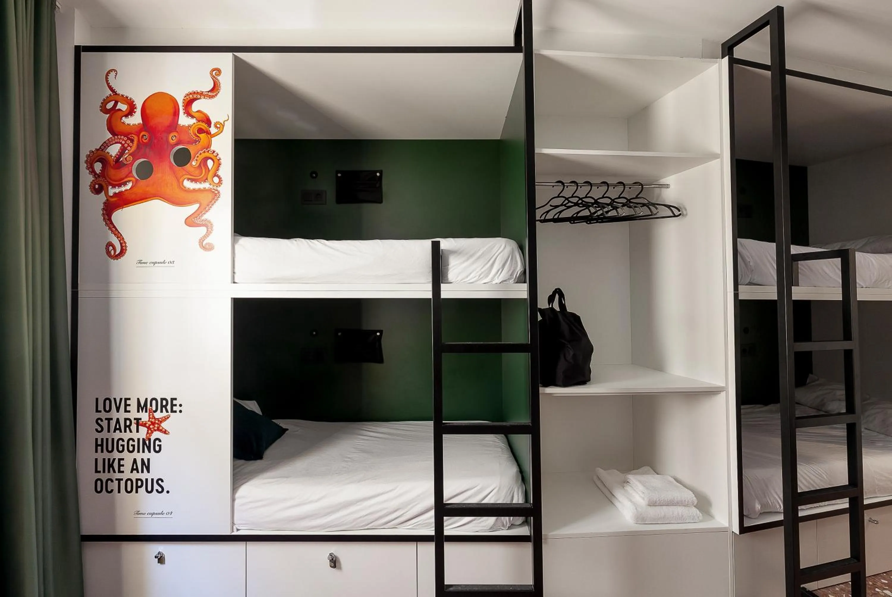 bunk bed, Bed in 2060 The Newton Hostel