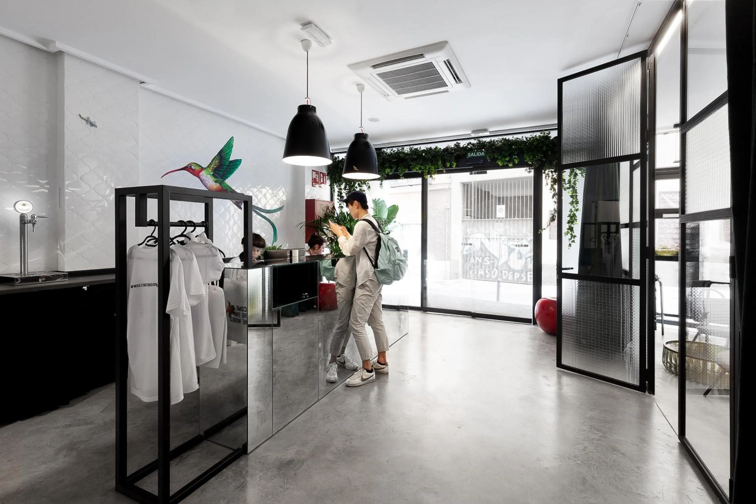 Lobby or reception in 2060 The Newton Hostel