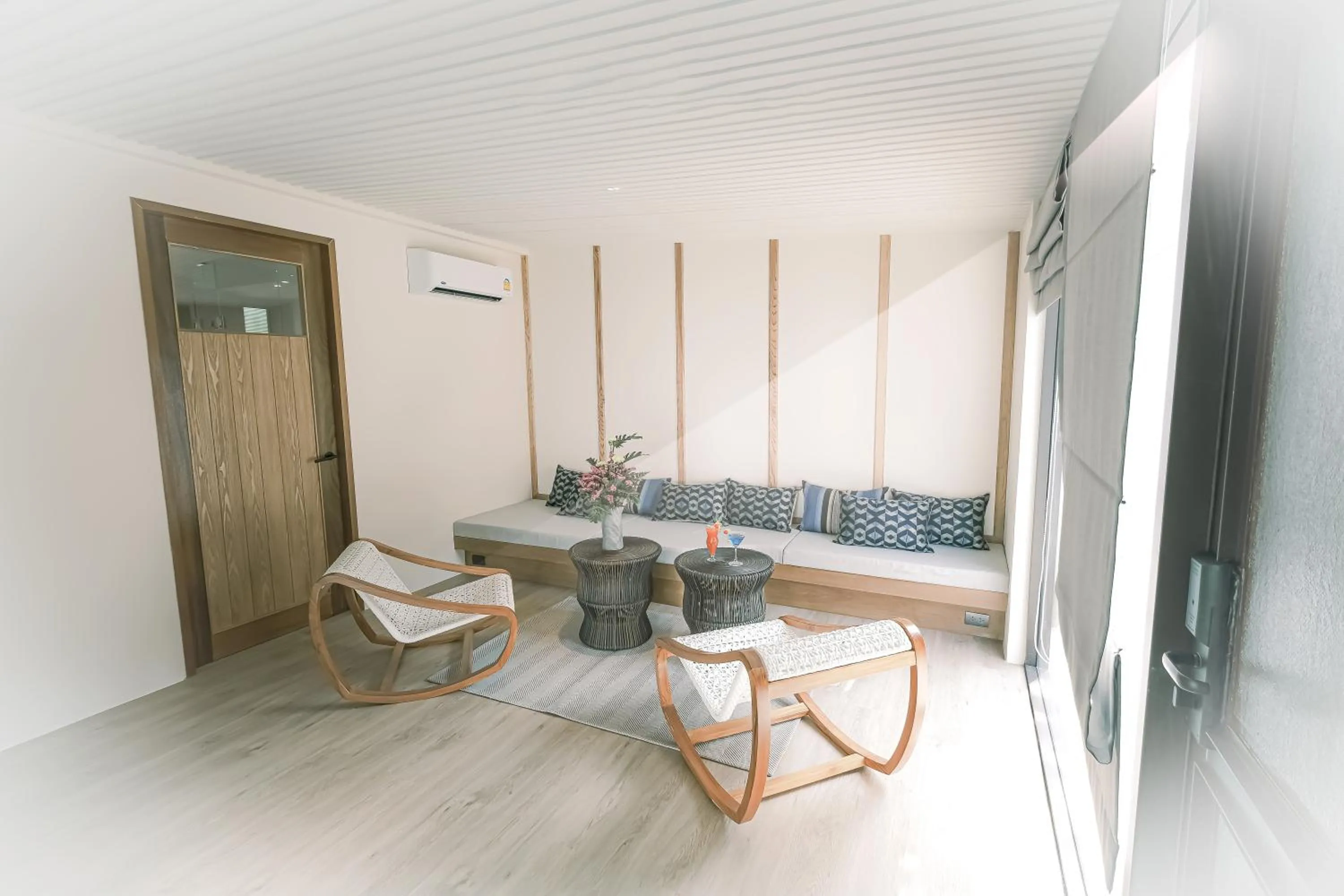 Seating area in Baan Haad Ngam Boutique Resort