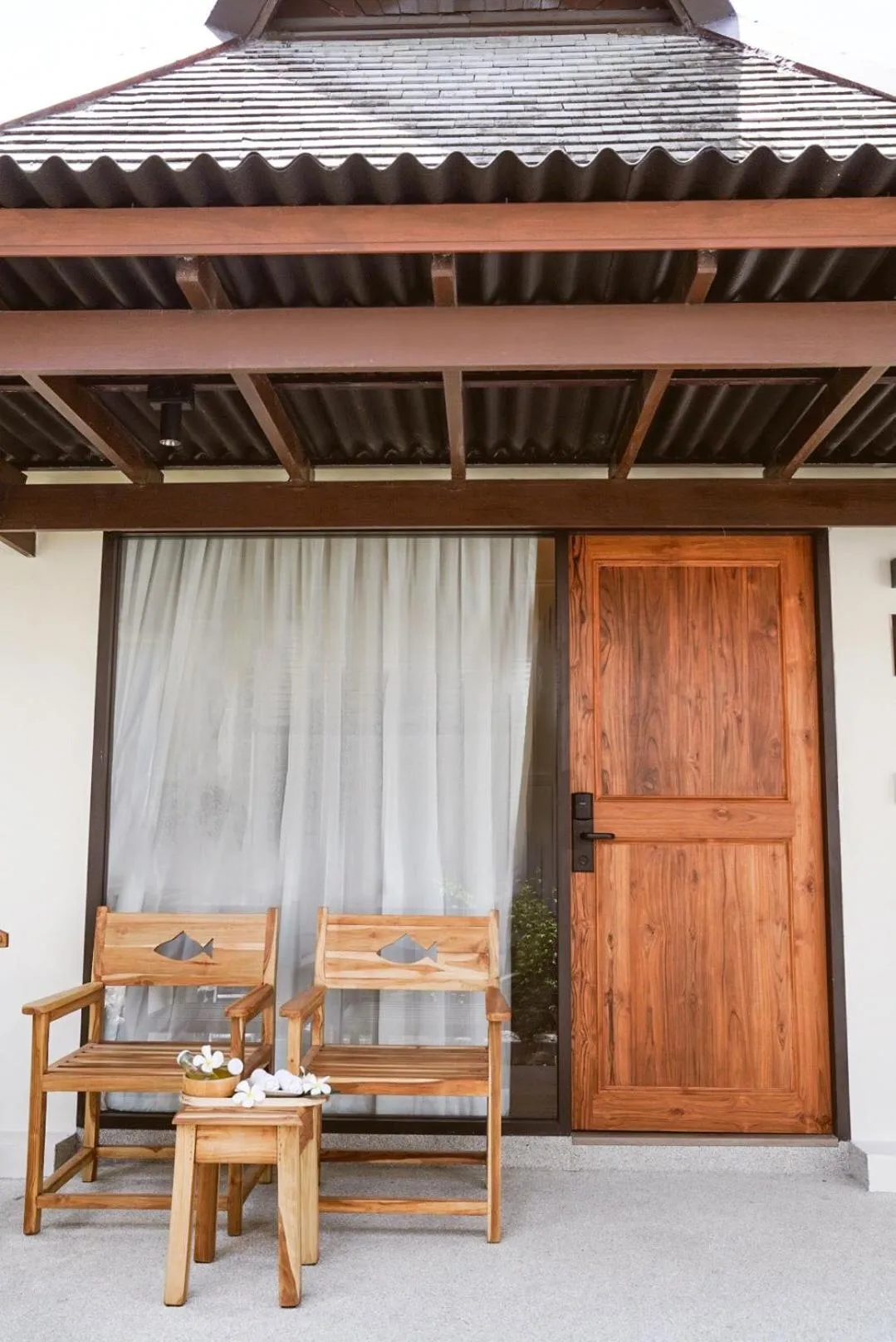 Facade/entrance in Baan Haad Ngam Boutique Resort