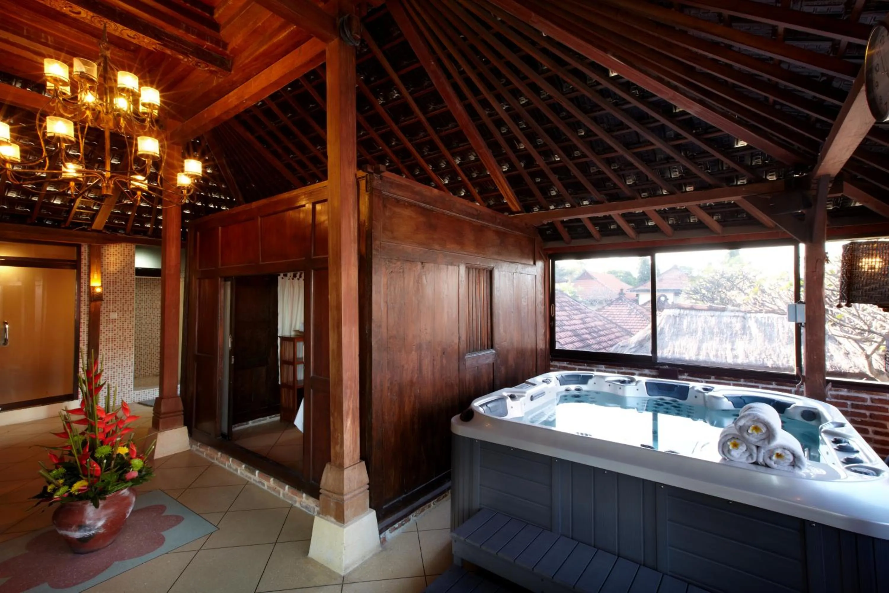 Hot Tub in Putu Bali Villa & Spa