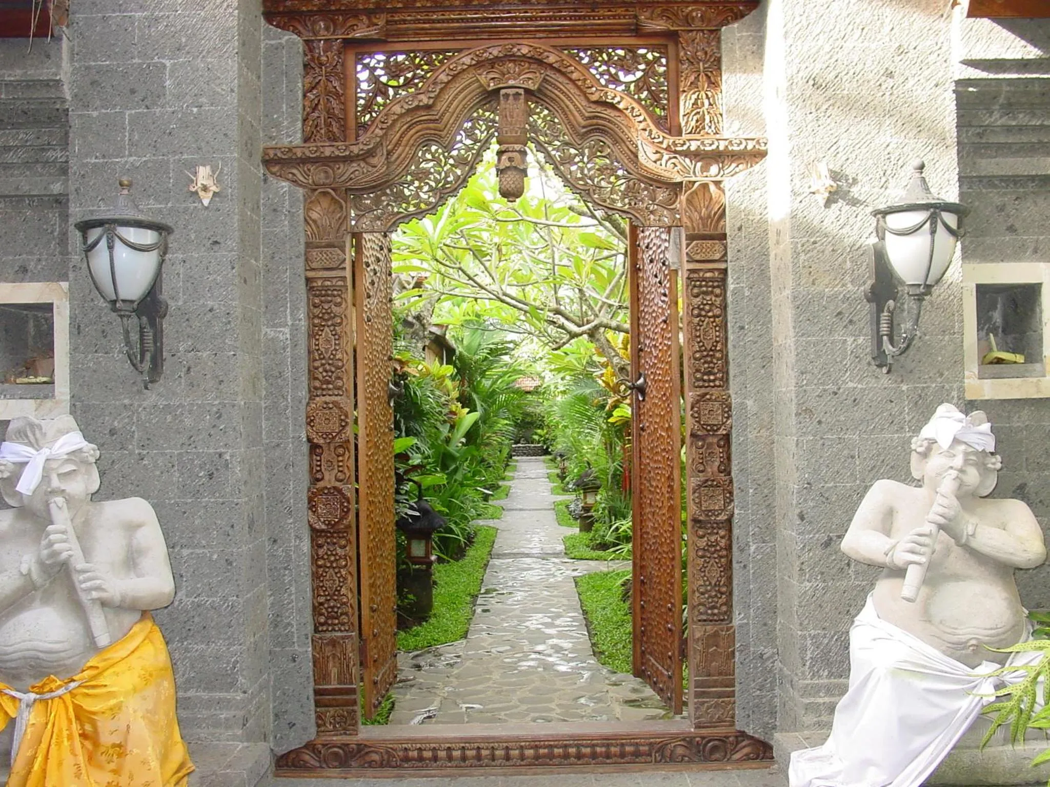 Facade/entrance in Putu Bali Villa & Spa