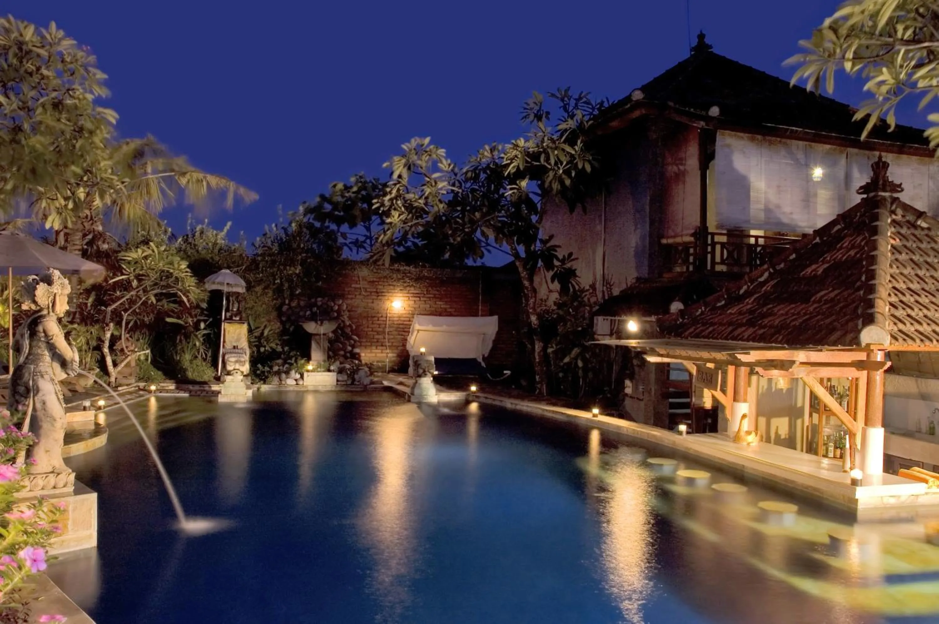 Swimming pool in Putu Bali Villa & Spa