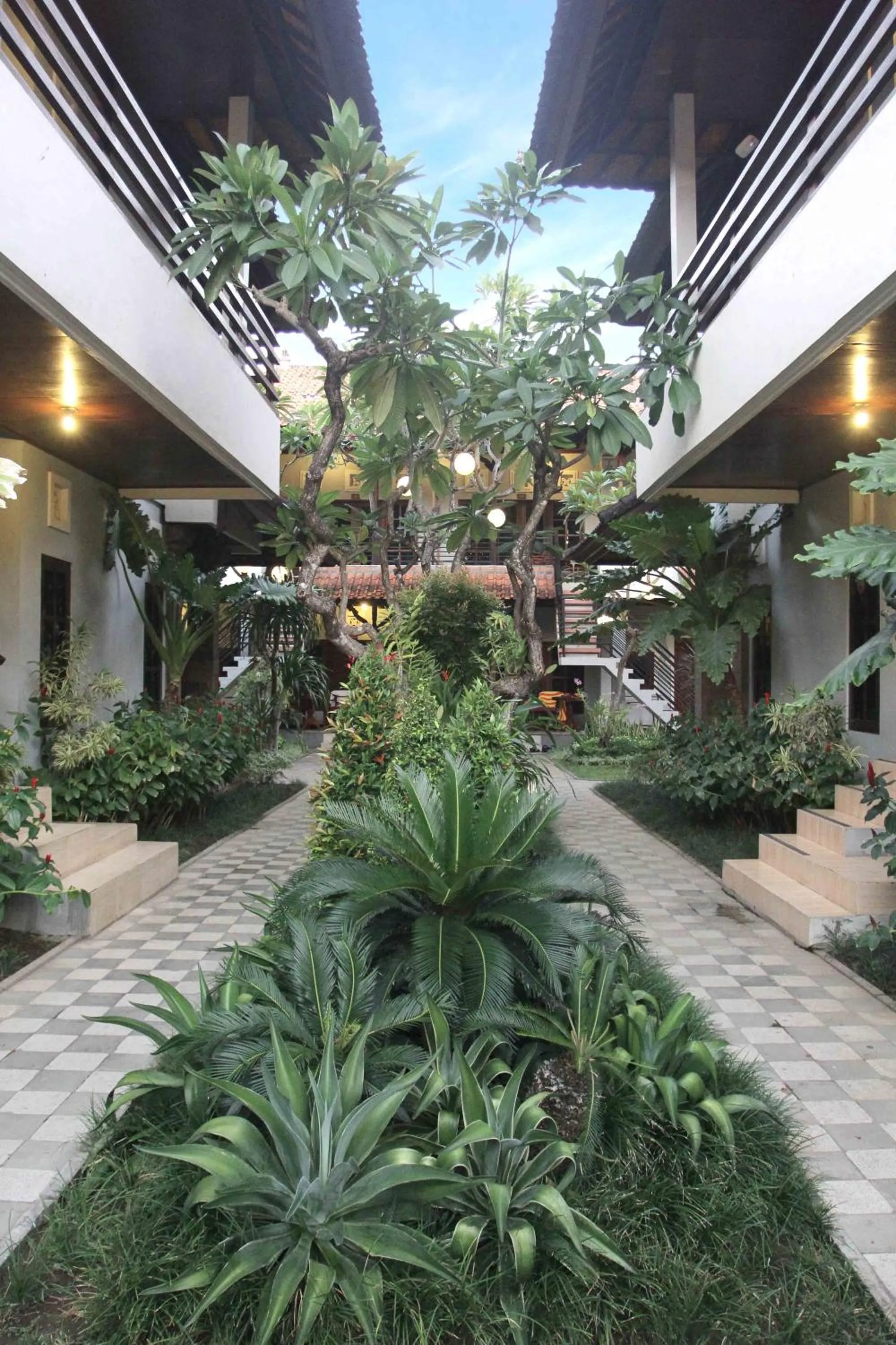 Garden in Puri Sading Hotel