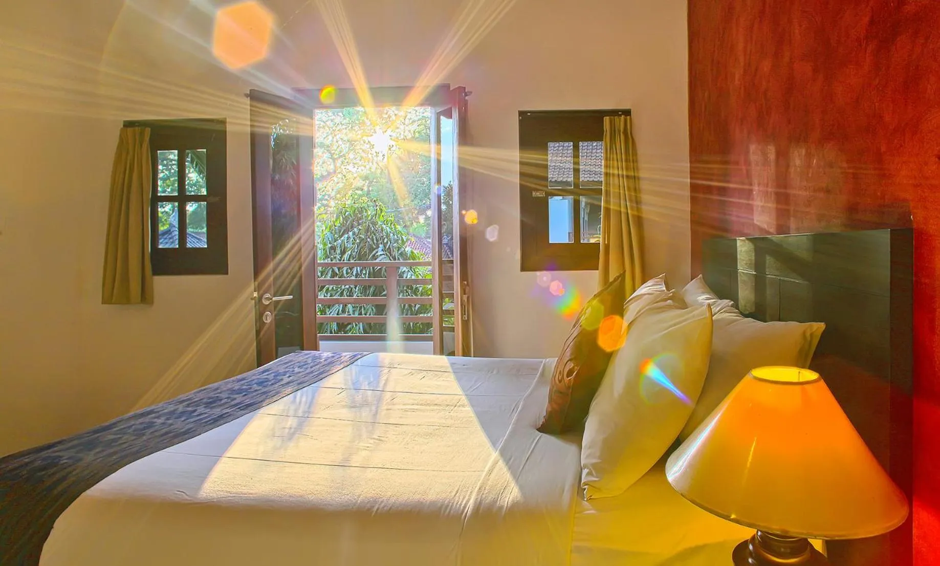 Bedroom, Bed in Puri Sading Hotel