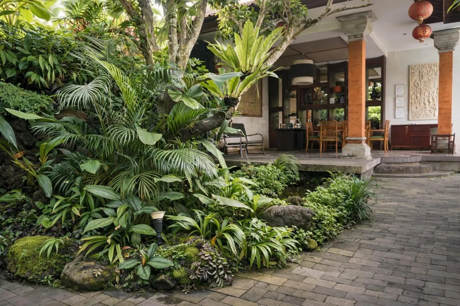 Garden in Yulia Village Inn Ubud