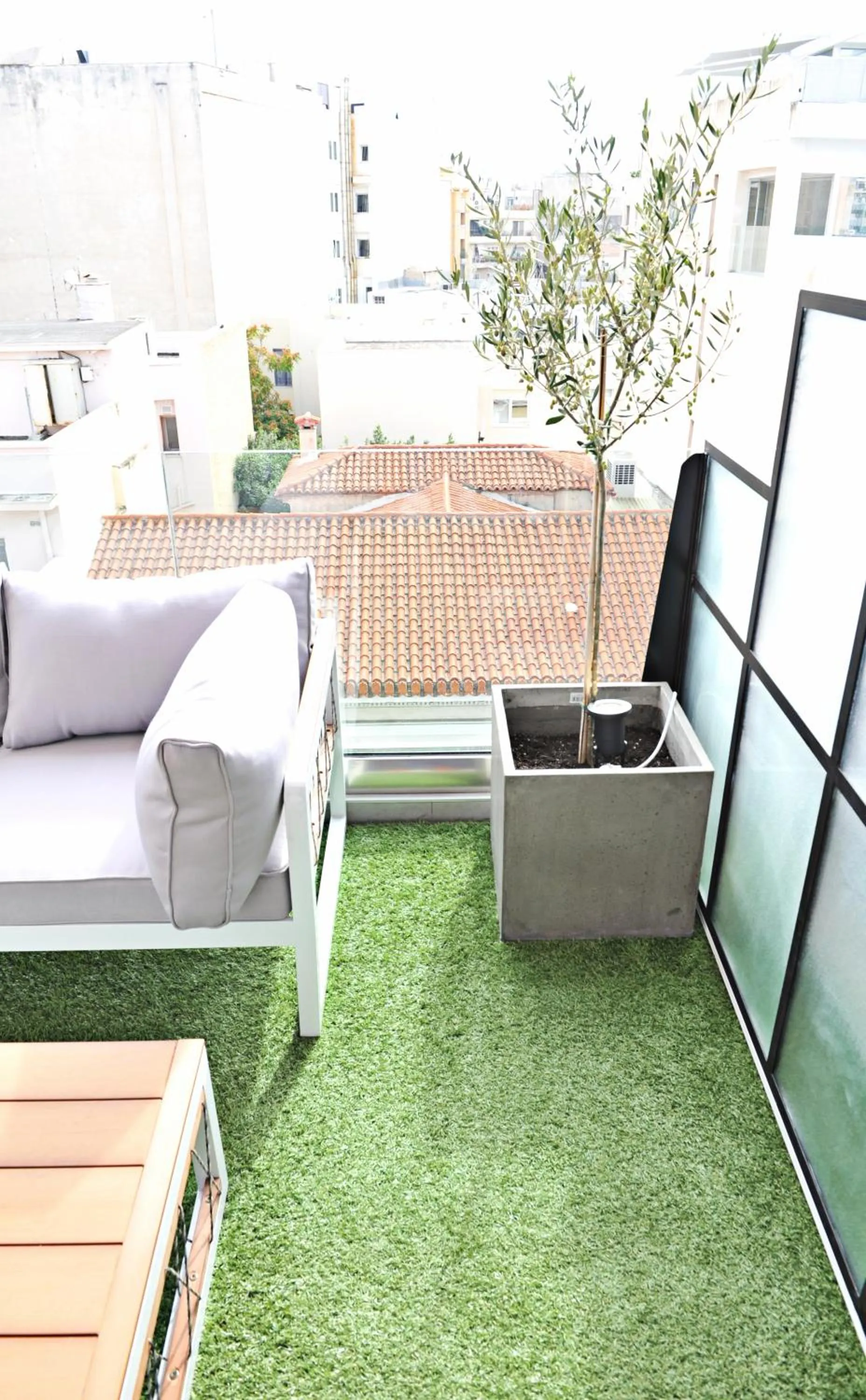 Balcony/Terrace in The Athenians Modern Apartments